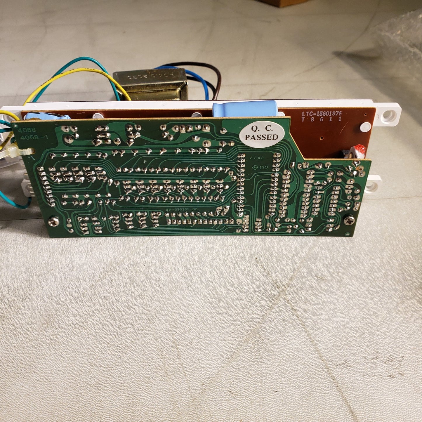 Rauland Borg 2420A Digital Clock Timer Module w/ Transformer Power