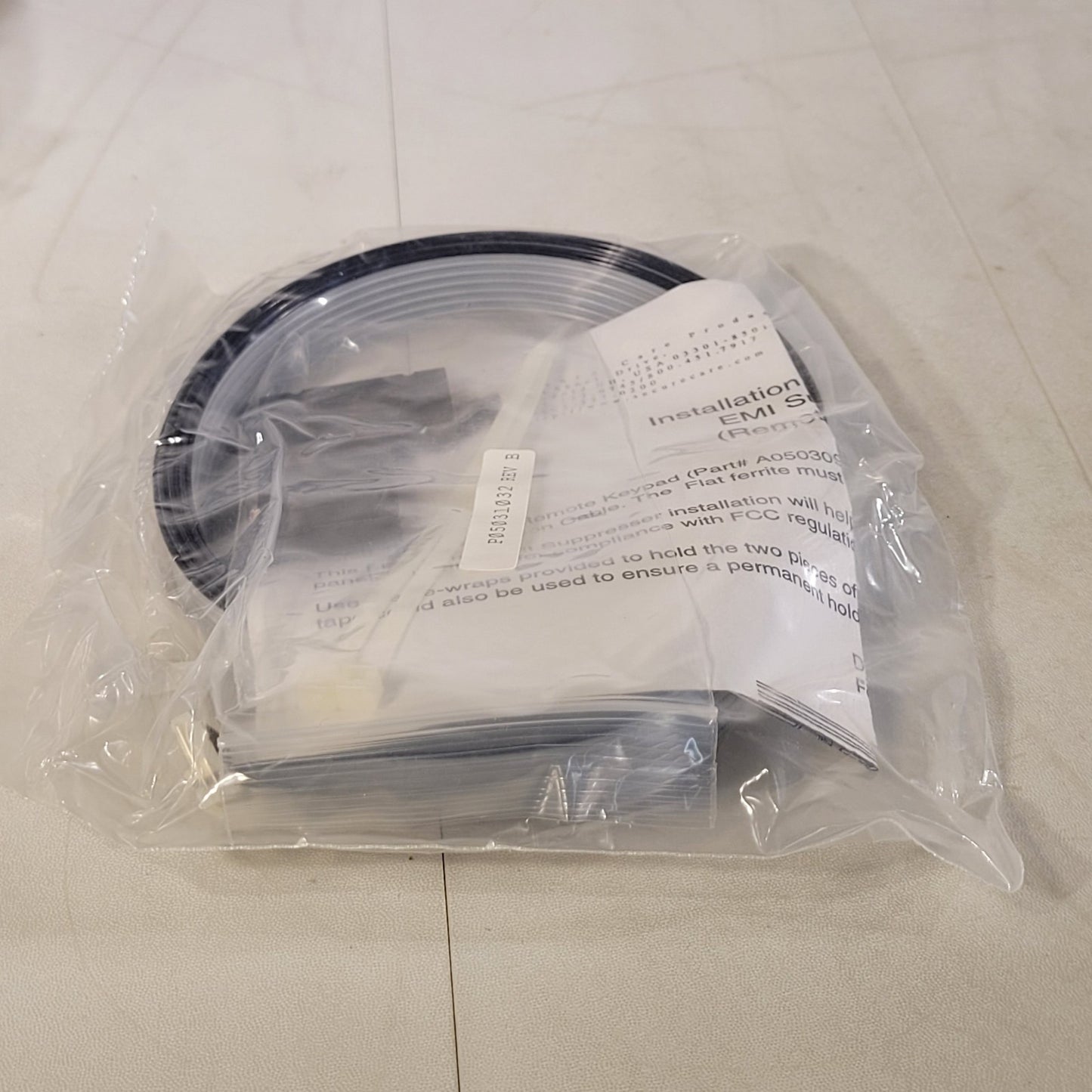 Secure Care A05032032 10 Foot Ribbon Cable for use w/ Remote Keypad A05030900