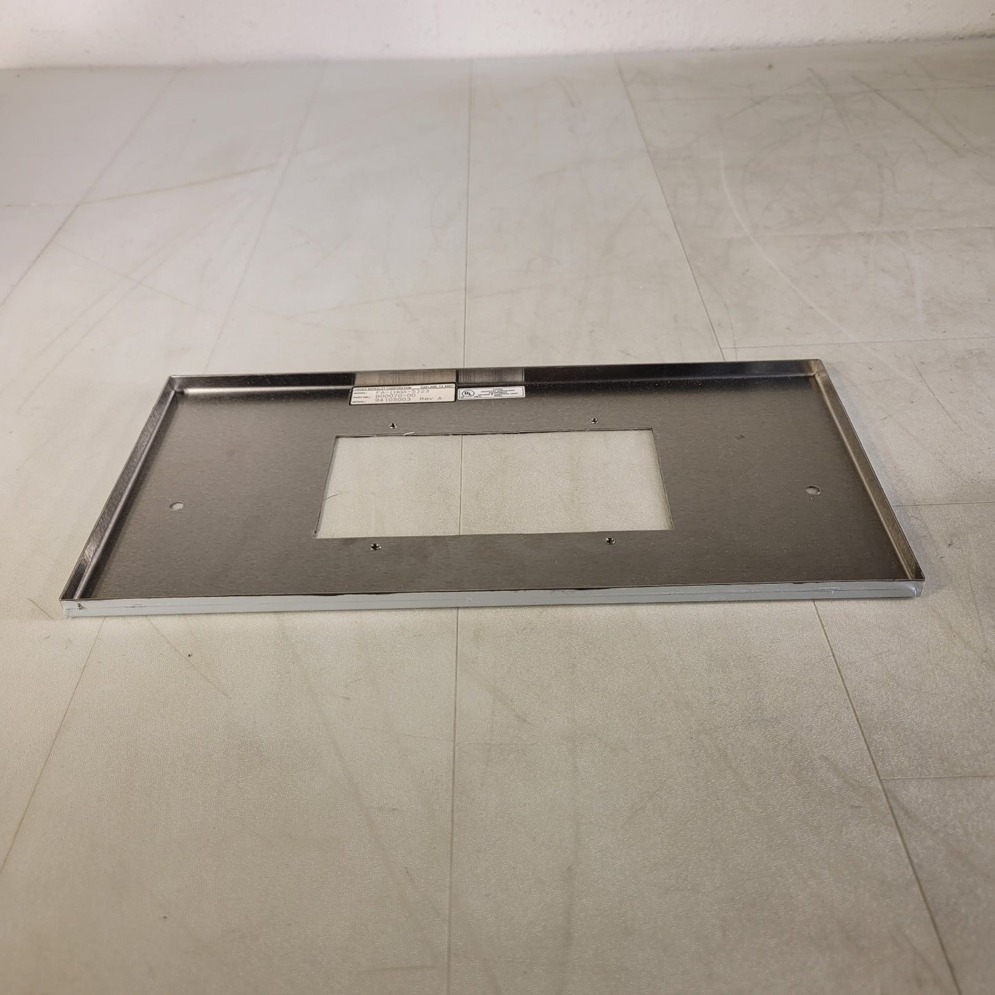 Fisher Berkeley B00070-00 Face Wall Plate FA-HGX-5 23