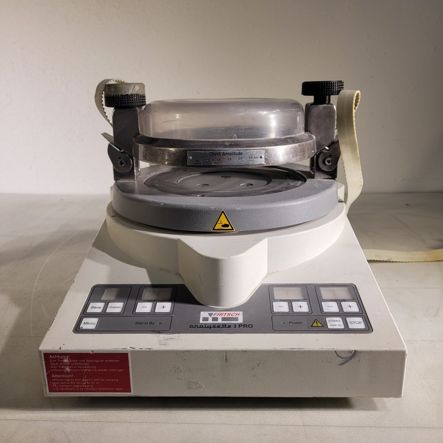 Fritsch Analysette 3 PRO Vibratory Sieve Shaker FOR PARTS