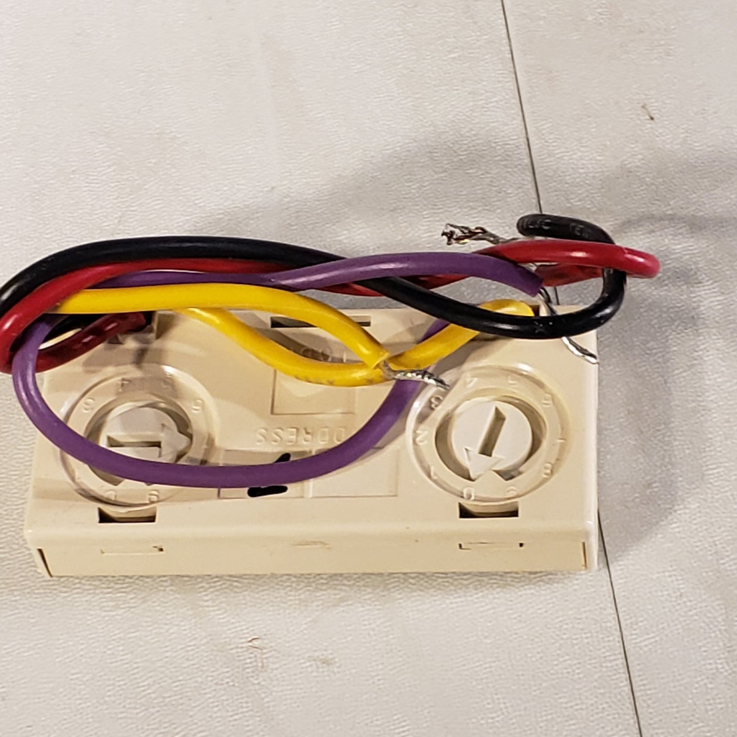 Gamewell-FCI AMM-2 Fire Alarm Monitor Module - White Honeywell 190-00002