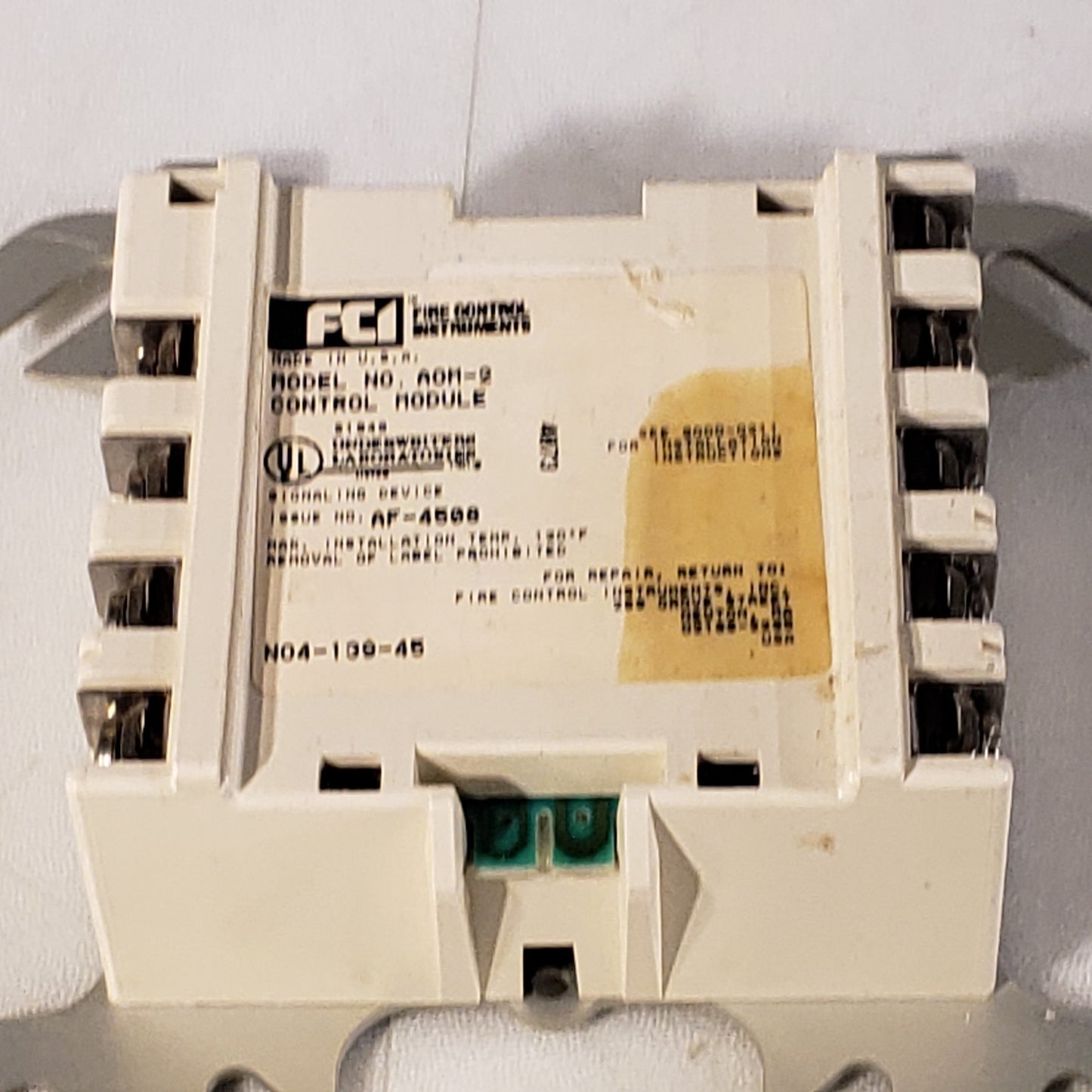Gamewell FCI AOM-2 Control Module AOM 2 Fire Alarm Box