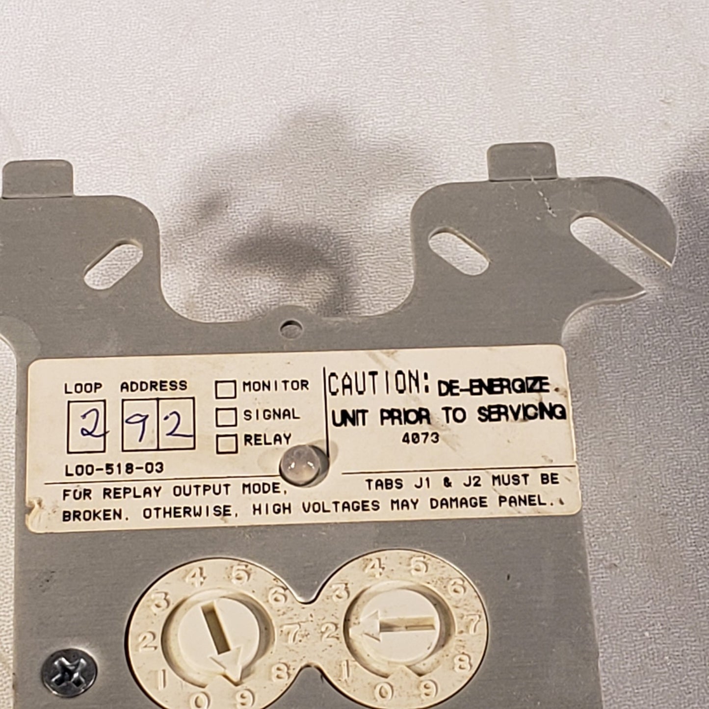 Gamewell FCI AOM-2 Control Module AOM 2 Fire Alarm Box