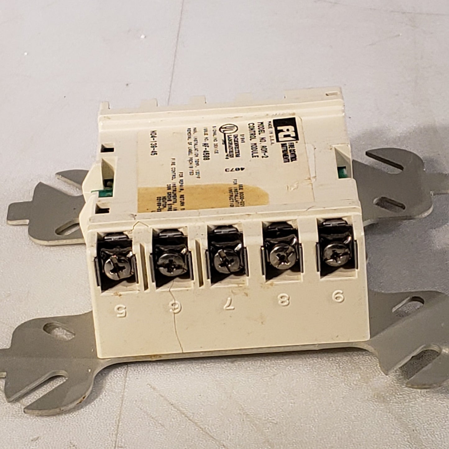 Gamewell FCI AOM-2 Control Module AOM 2 Fire Alarm Box