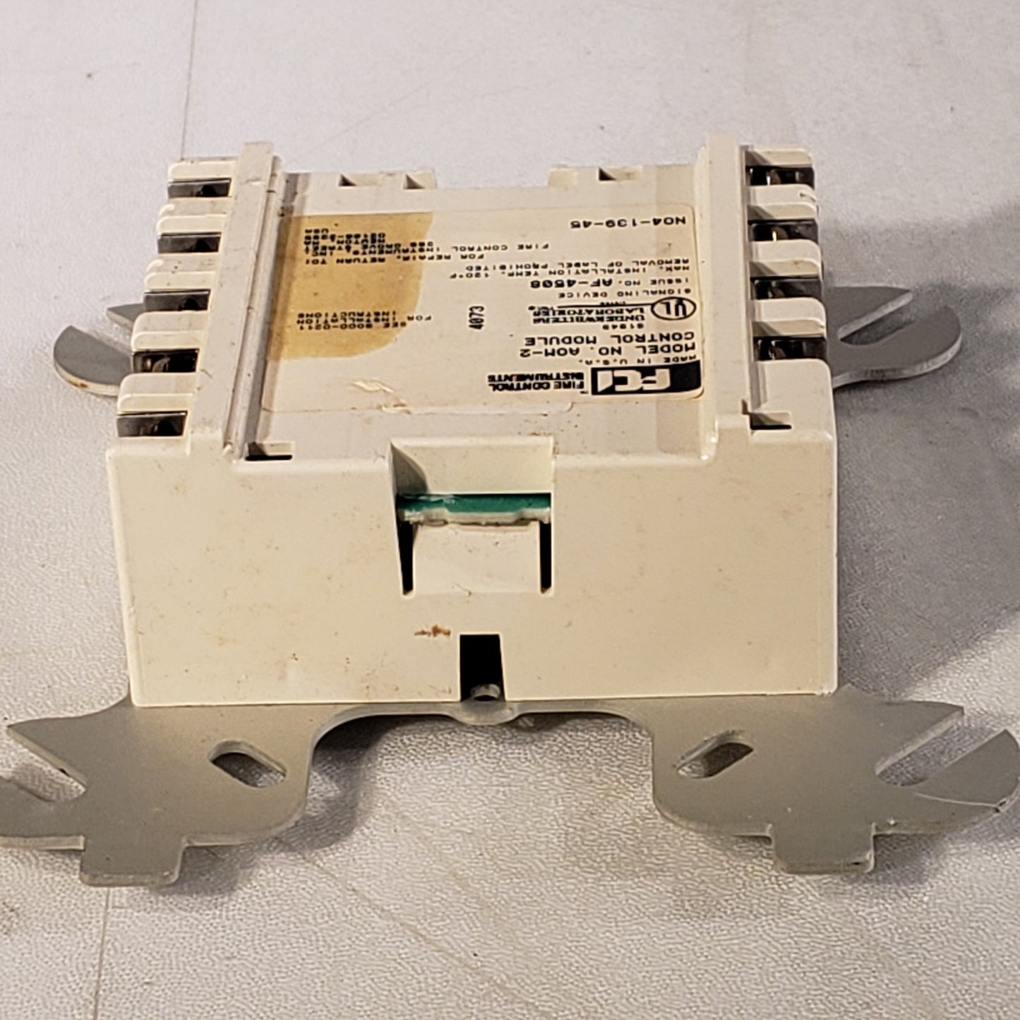 Gamewell FCI AOM-2 Control Module AOM 2 Fire Alarm Box