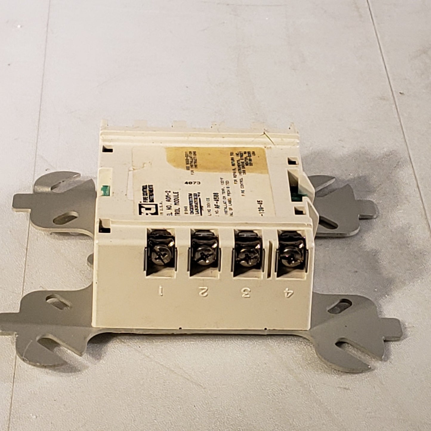 Gamewell FCI AOM-2 Control Module AOM 2 Fire Alarm Box
