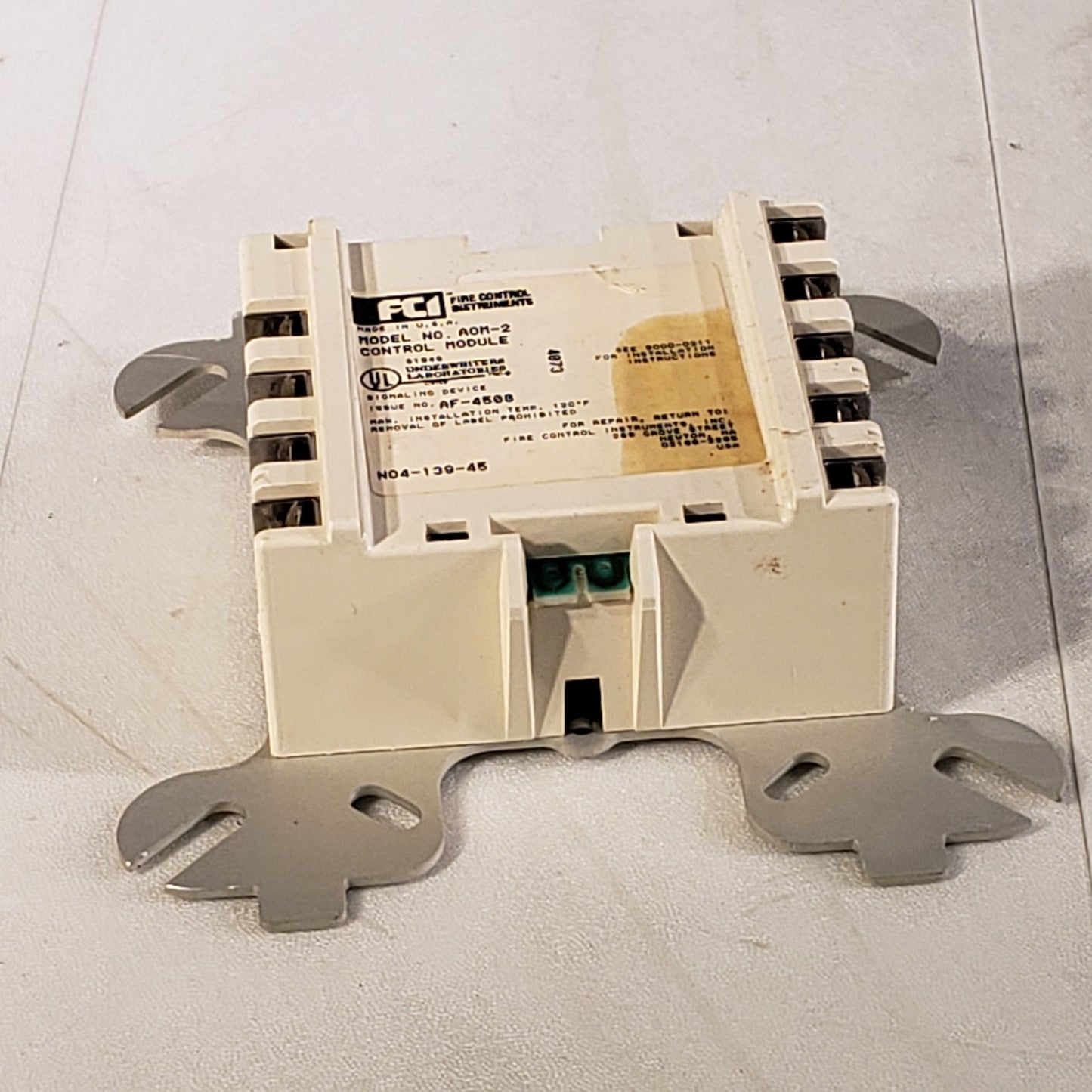Gamewell FCI AOM-2 Control Module AOM 2 Fire Alarm Box