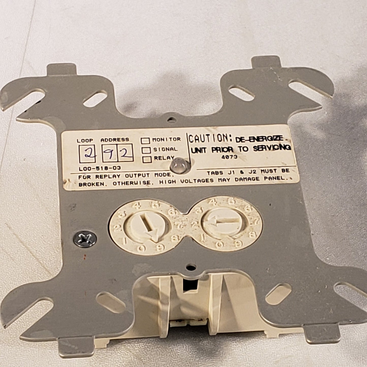 Gamewell FCI AOM-2 Control Module AOM 2 Fire Alarm Box