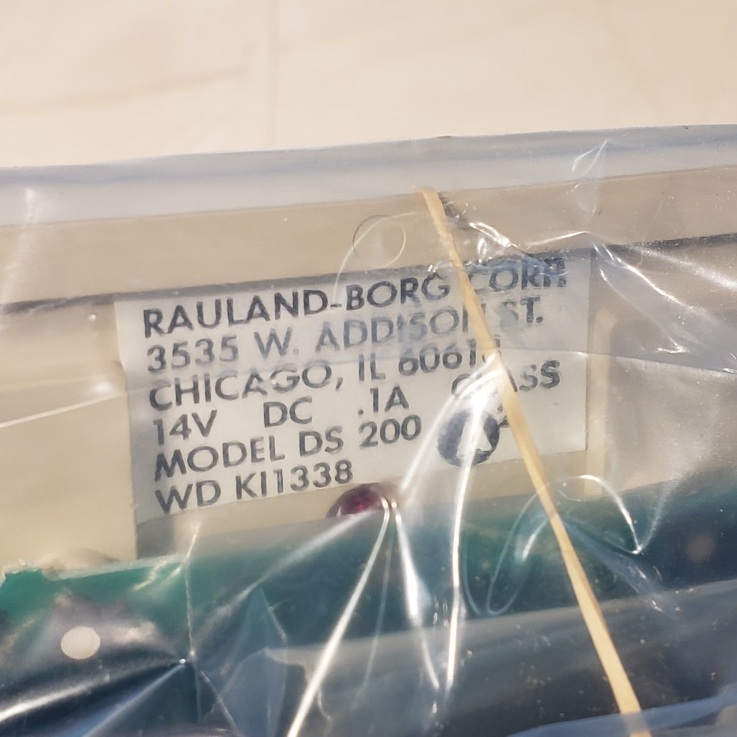 Rauland DS200 Responder III Dual Patient Station Alert System w Intercom Speaker