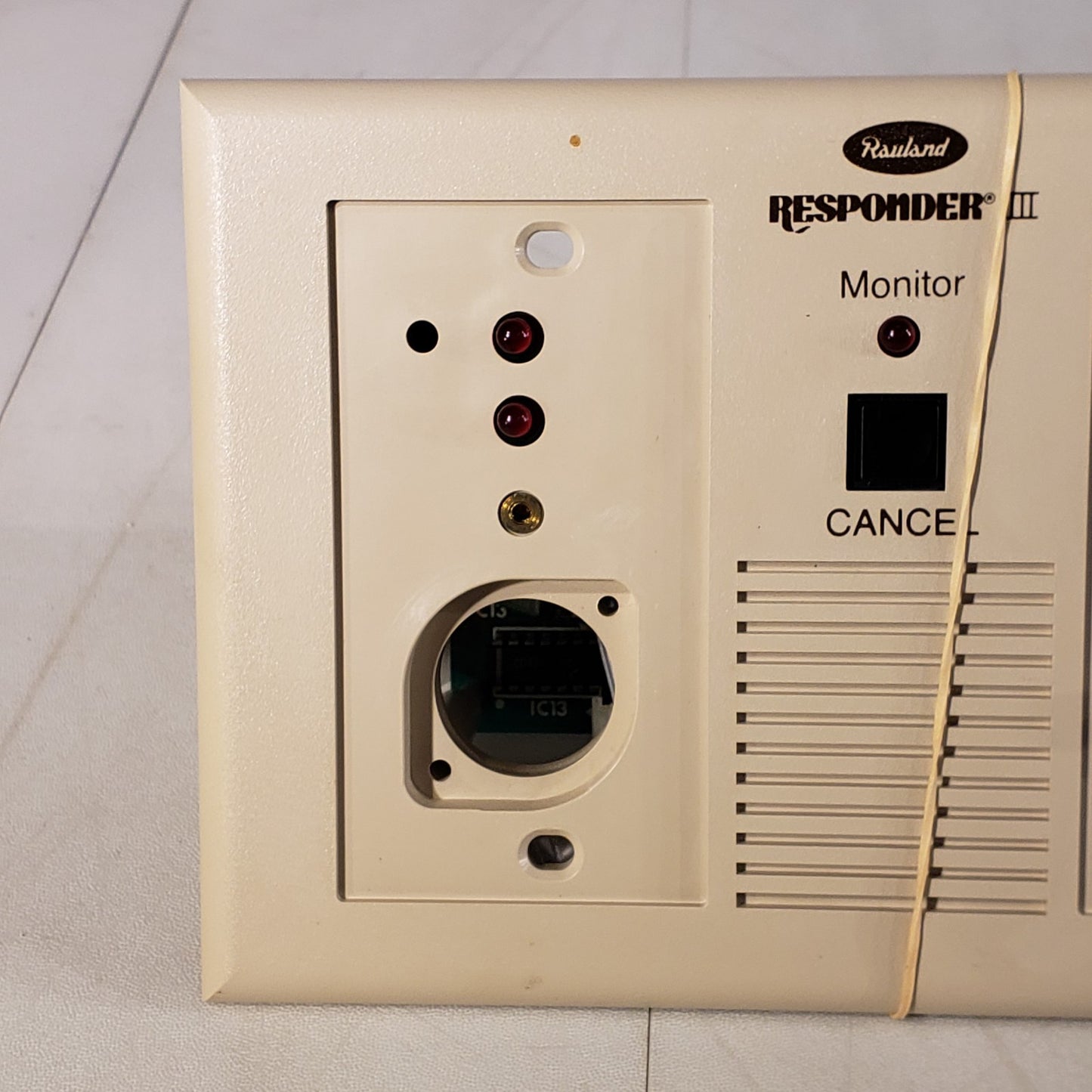 Rauland DS200 Responder III Dual Patient Station Alert System w Intercom Speaker