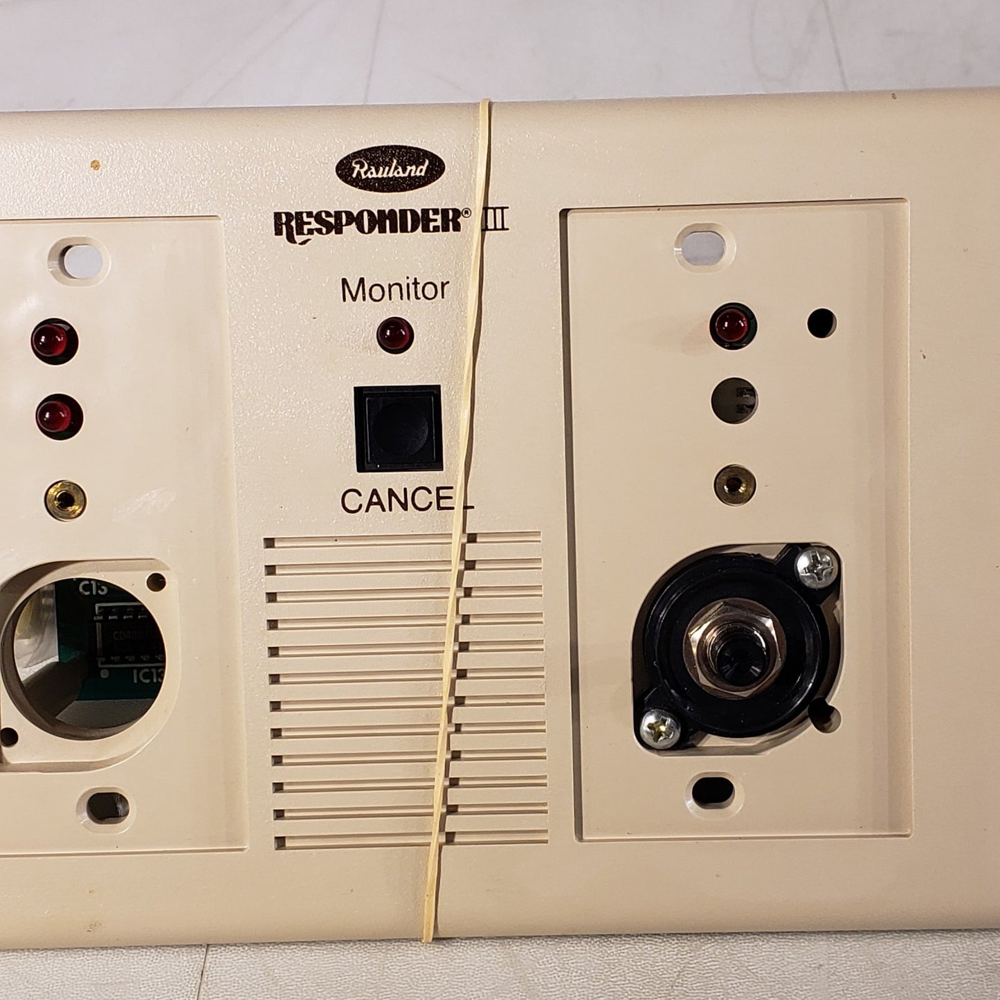 Rauland DS200 Responder III Dual Patient Station Alert System w Intercom Speaker