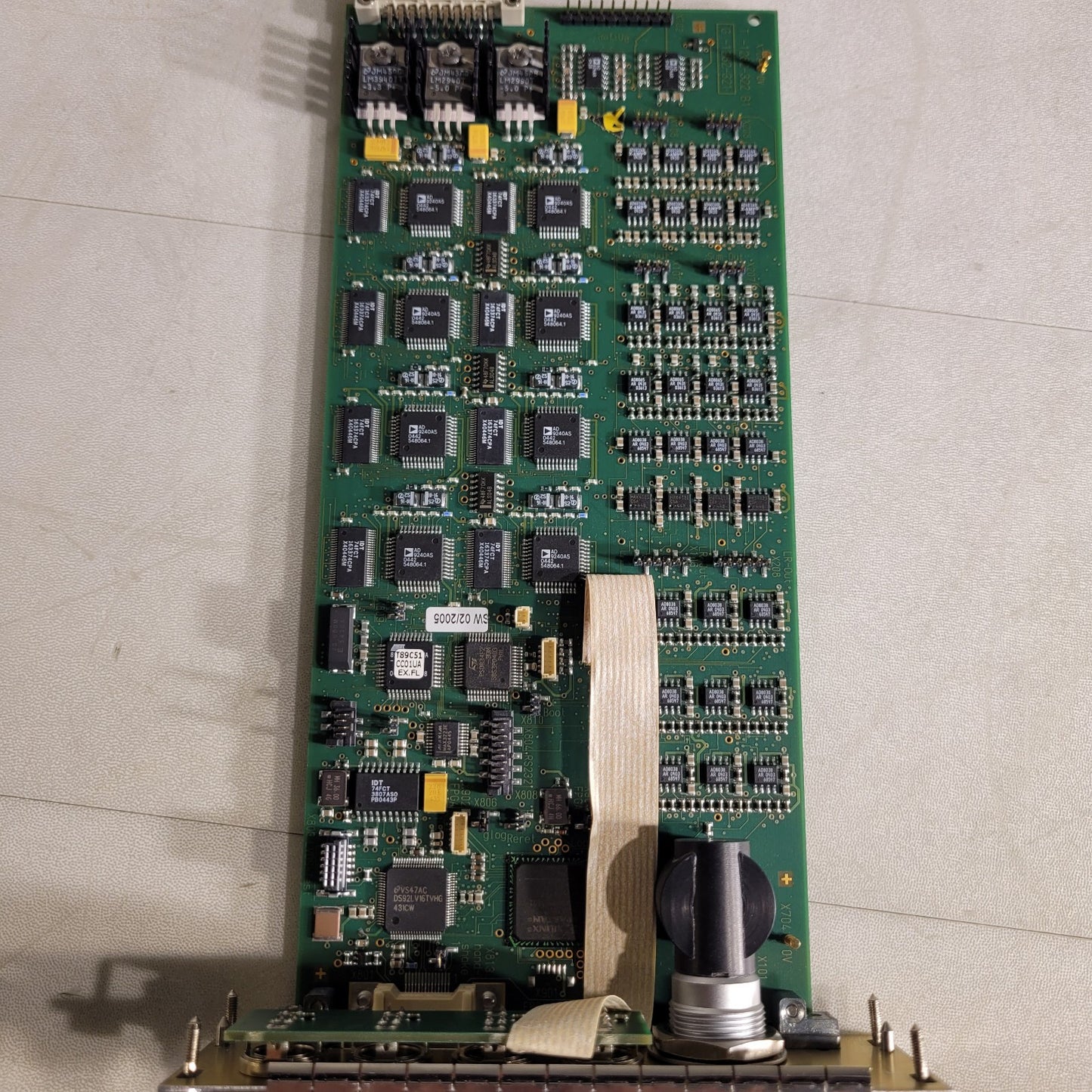 Zeiss LSM510 Front IO Board 4pin Lemo Connector Lemo 30-pin FGJ.3B Port