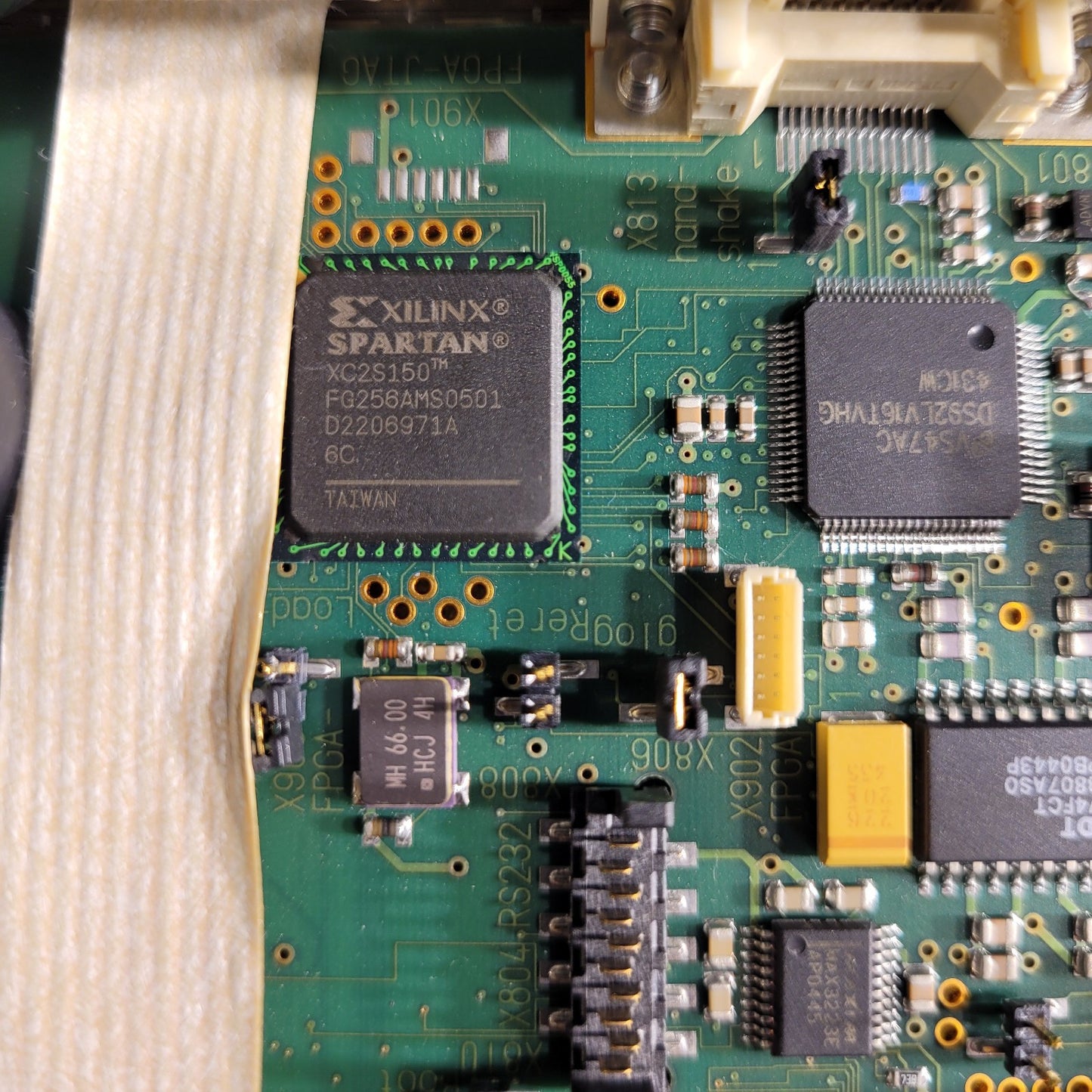 Zeiss LSM510 Front IO Board 4pin Lemo Connector Lemo 30-pin FGJ.3B Port
