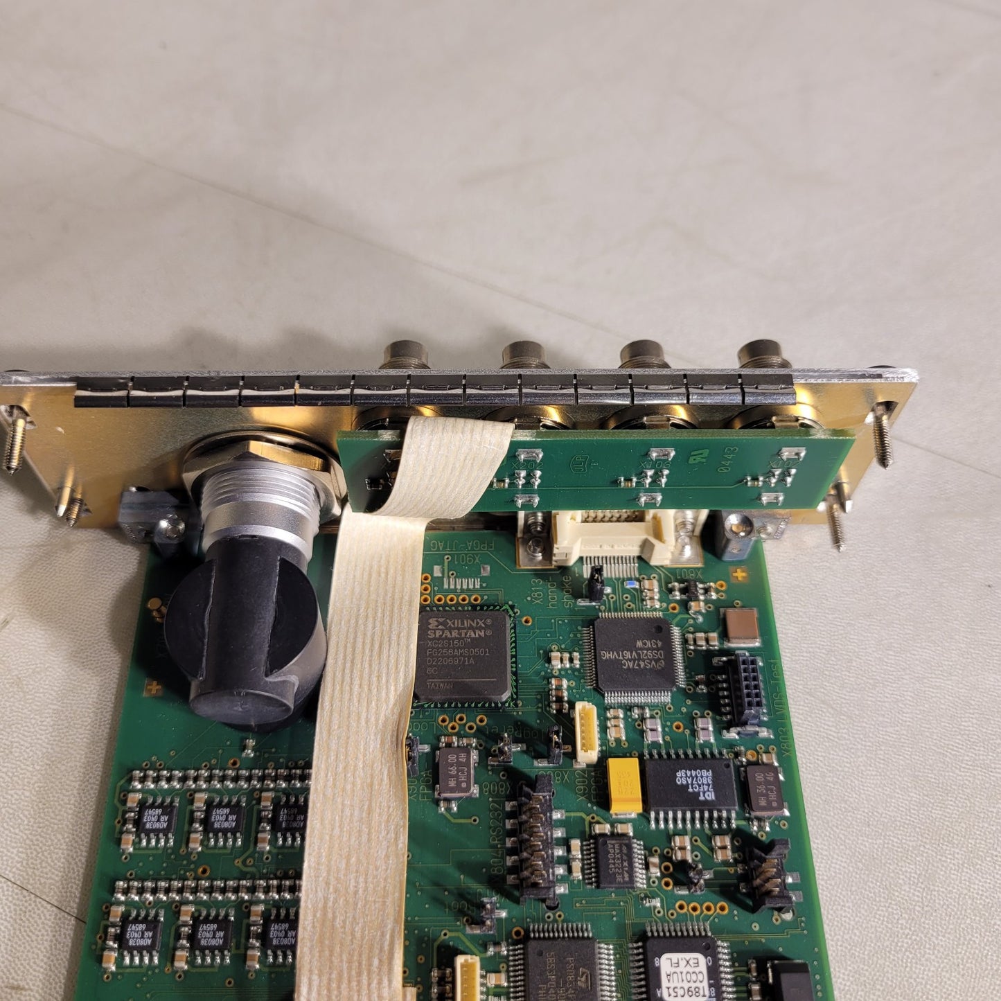 Zeiss LSM510 Front IO Board 4pin Lemo Connector Lemo 30-pin FGJ.3B Port