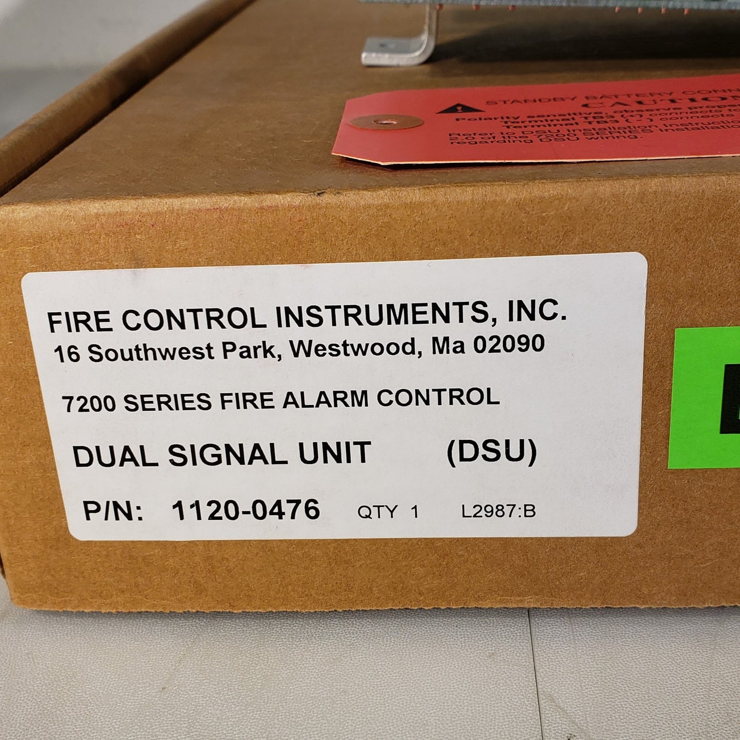 FCI 1120-0476 Rev G 7200 Fire Alarm Control Board Fire Control Instruments