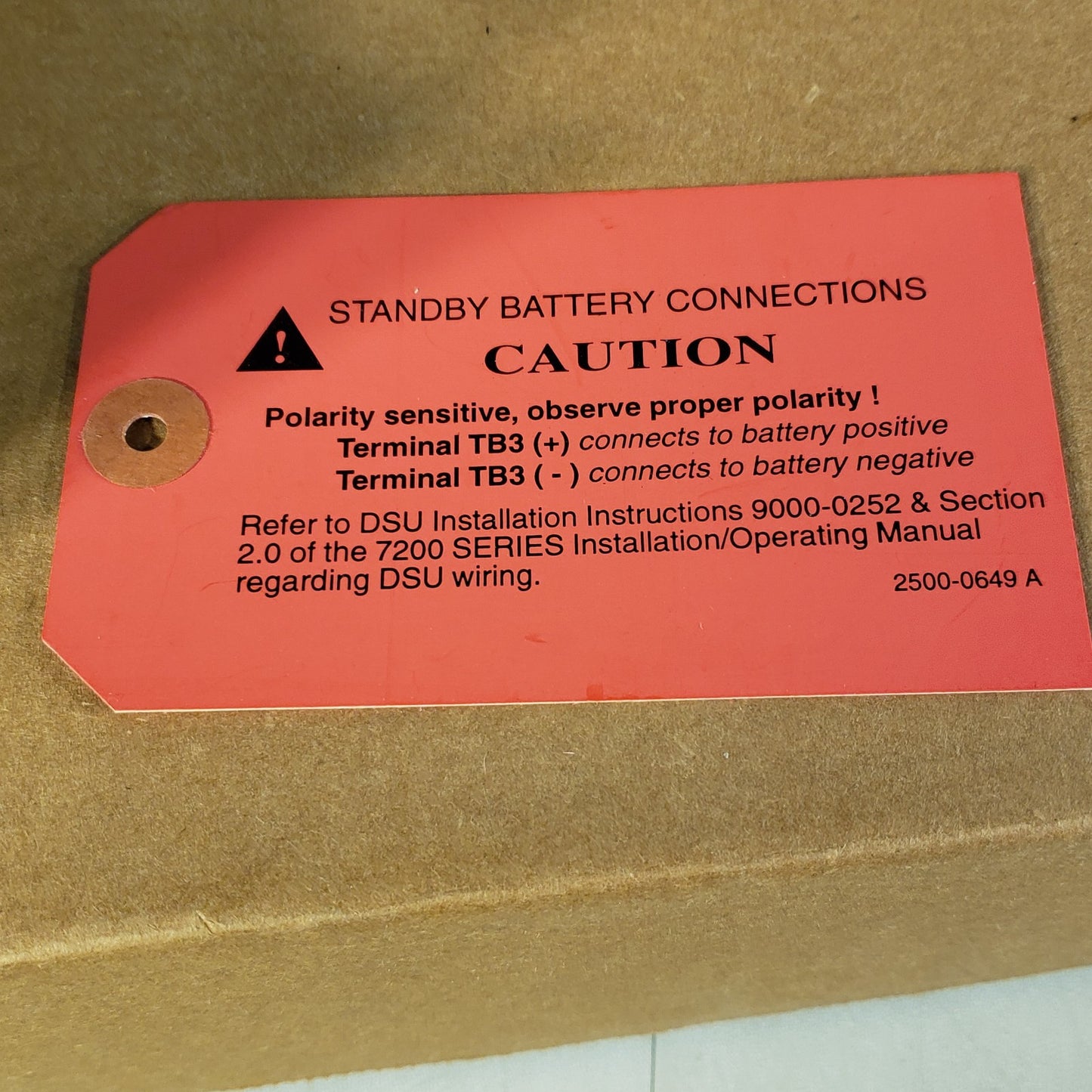 FCI 1120-0476 Rev G 7200 Fire Alarm Control Board Fire Control Instruments