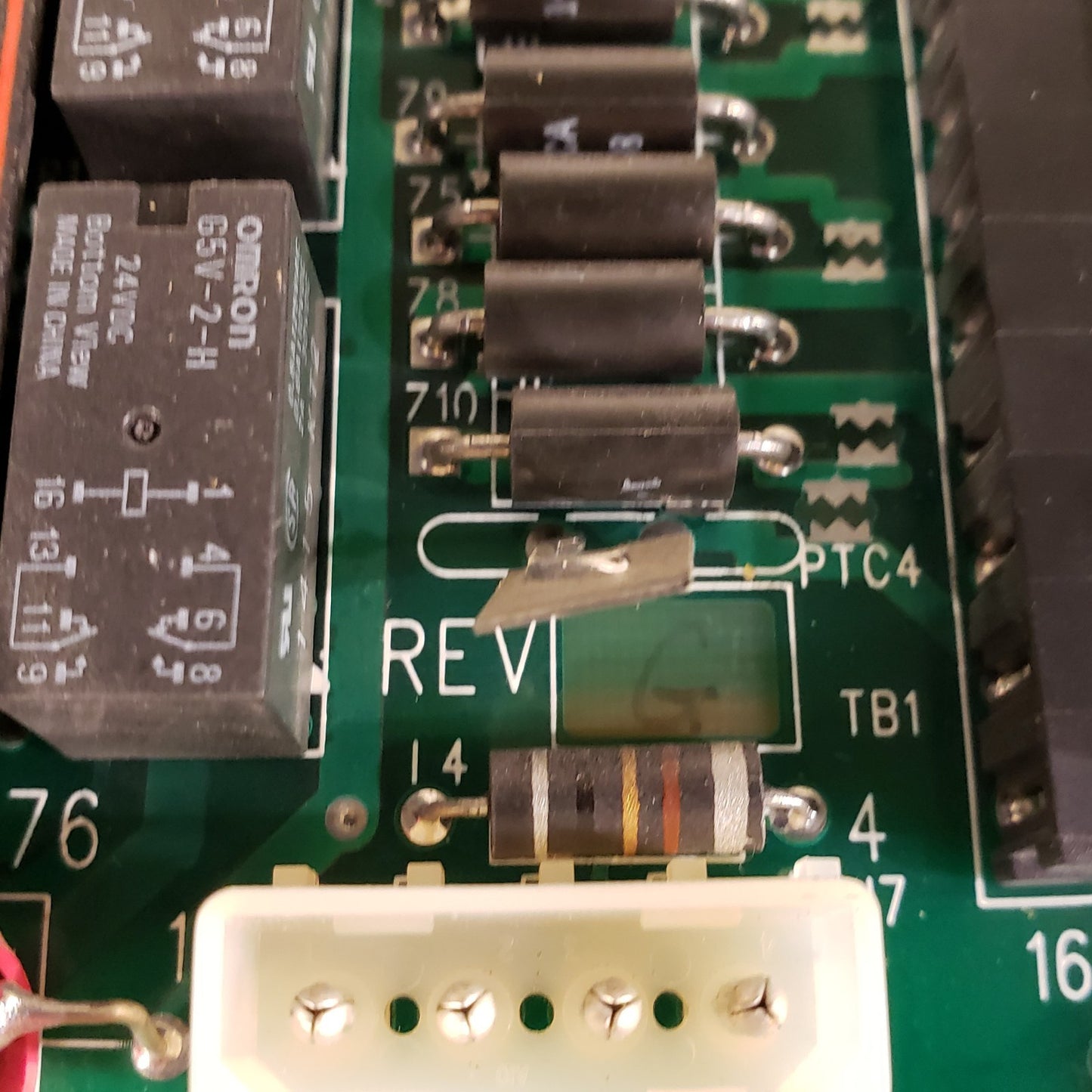 FCI 1120-0476 Rev G 7200 Fire Alarm Control Board Fire Control Instruments