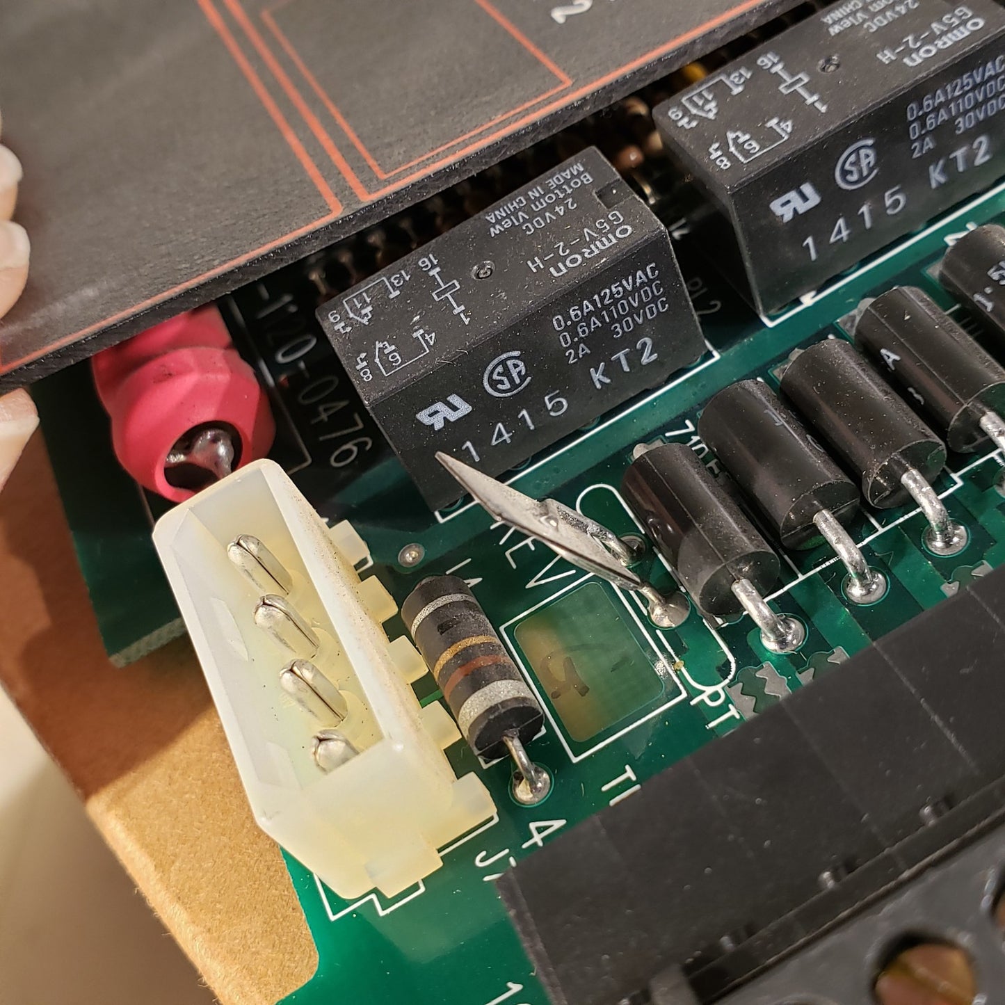 FCI 1120-0476 Rev G 7200 Fire Alarm Control Board Fire Control Instruments