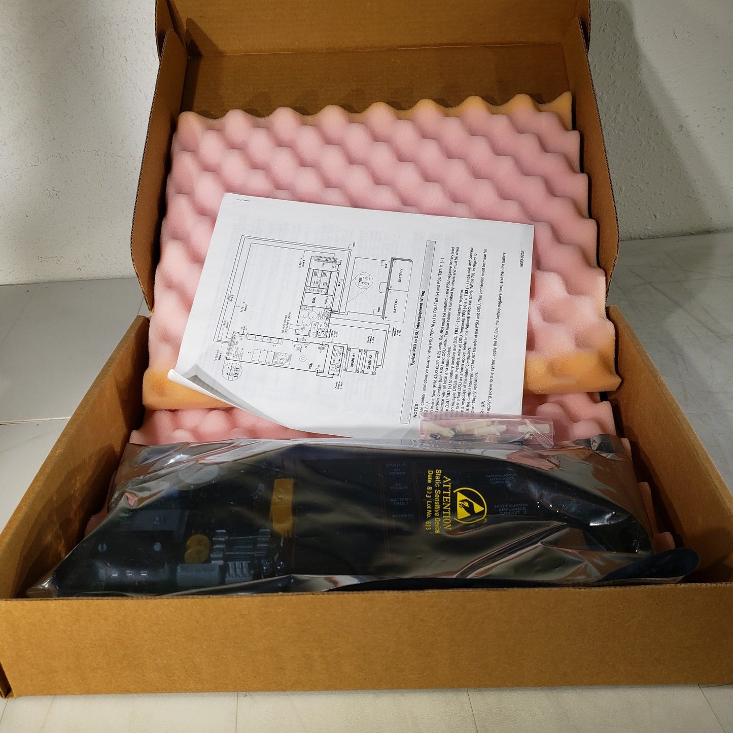 FCI 1120-0476 Rev K 7200 Fire Alarm Control Board Fire Control Instruments