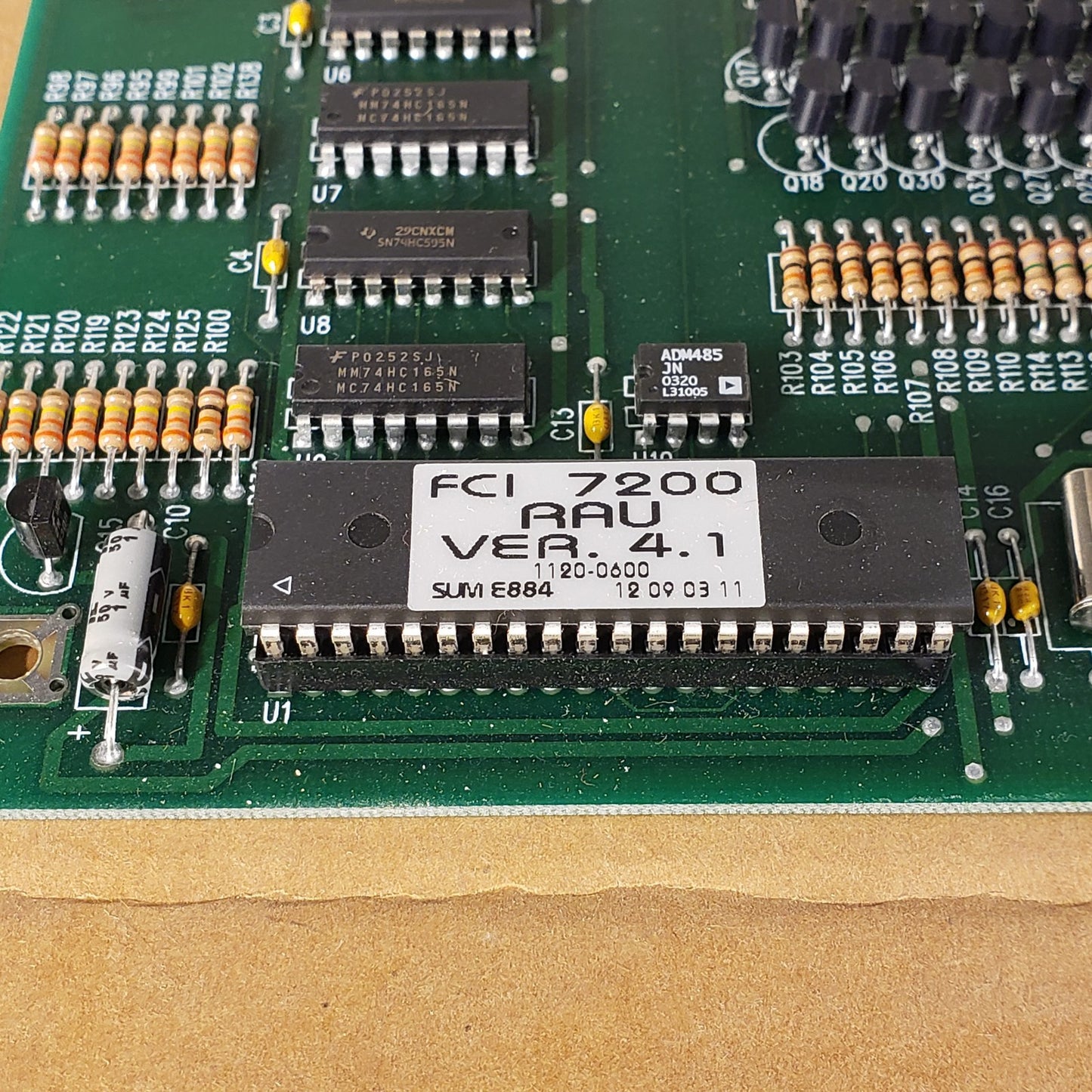 FCI RAU 1120-0479 Rev C 7200 Alarm Control Board Fire Control Instruments