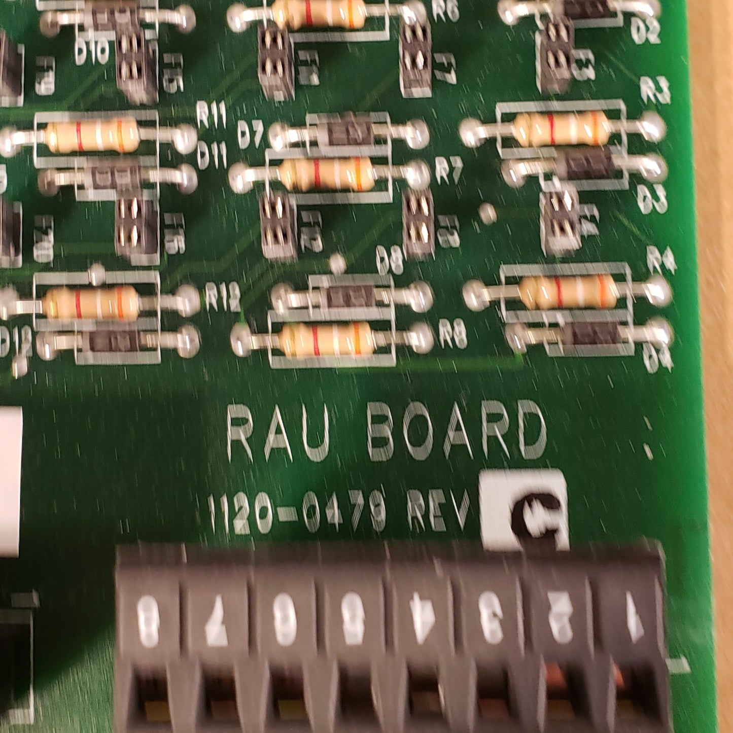 FCI RAU 1120-0479 Rev C 7200 Alarm Control Board Fire Control Instruments