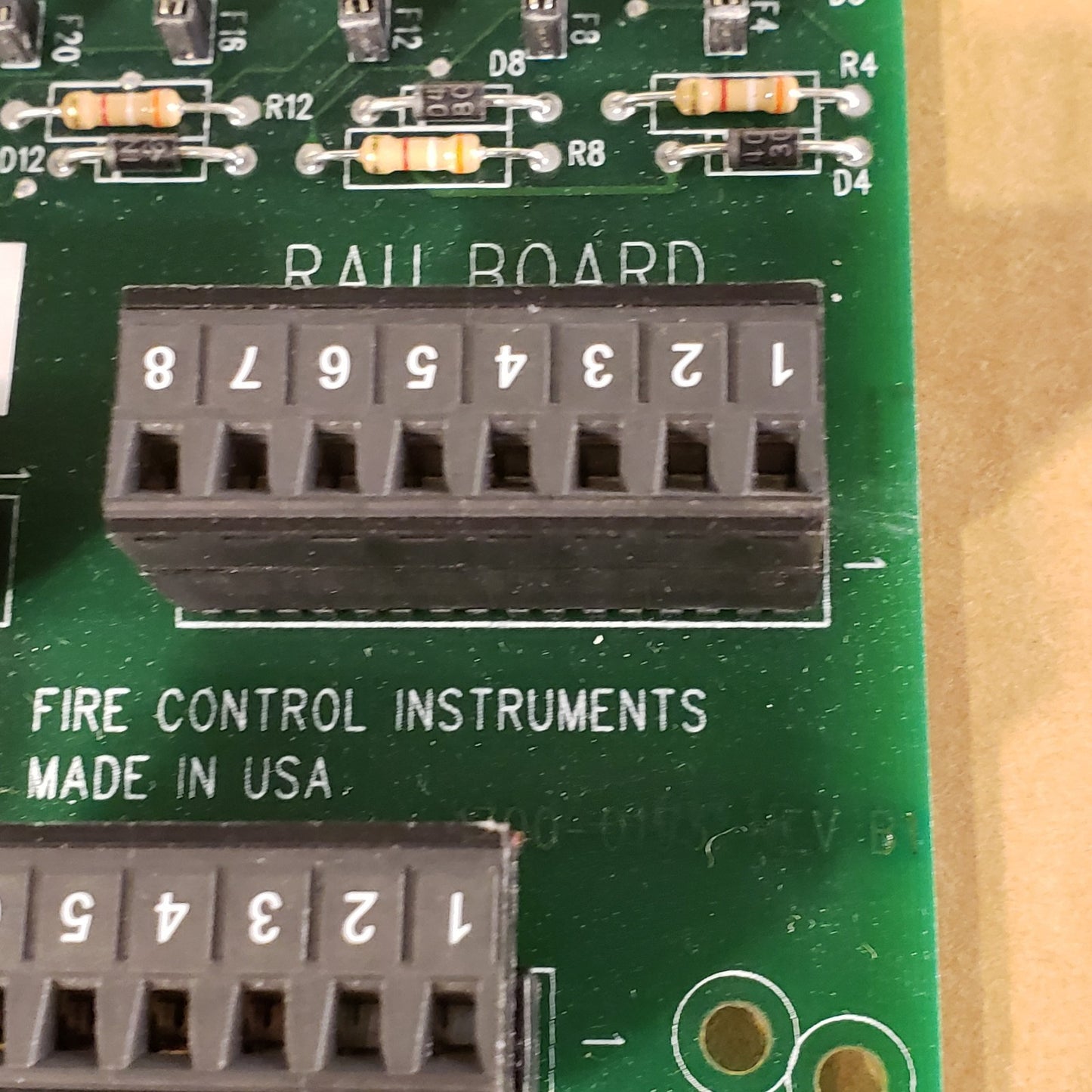 FCI RAU 1120-0479 Rev C 7200 Alarm Control Board Fire Control Instruments