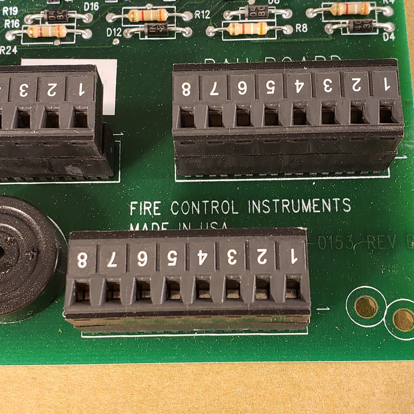 FCI RAU 1120-0479 Rev C 7200 Alarm Control Board Fire Control Instruments
