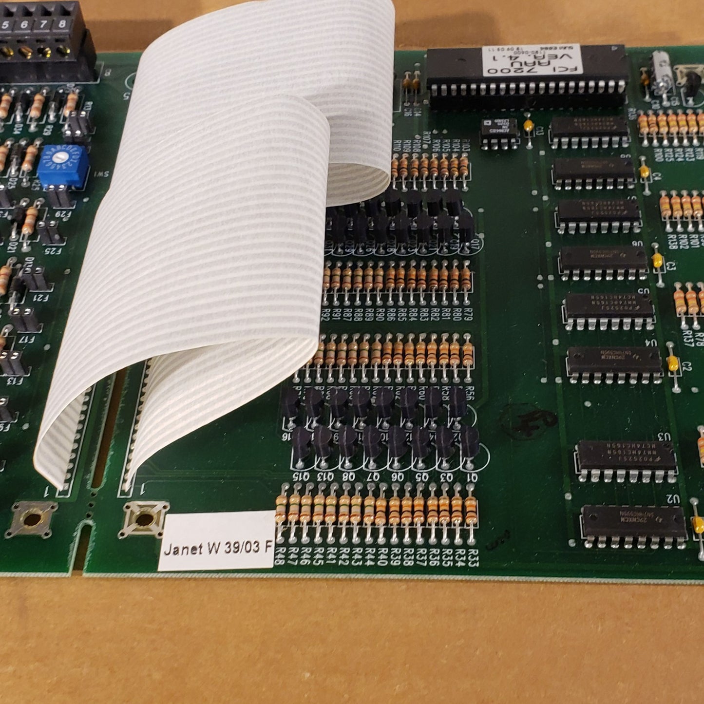 FCI RAU 1120-0479 Rev C 7200 Alarm Control Board Fire Control Instruments