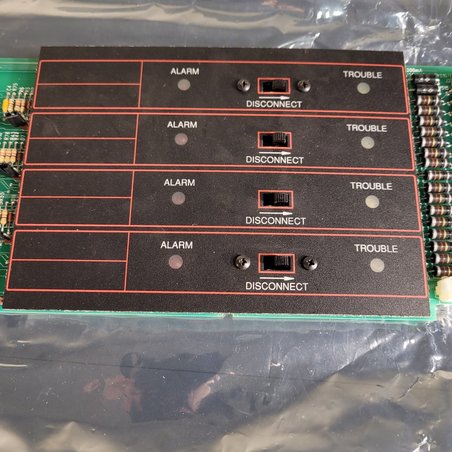 FCI QZU 1120-0470 7200 Fire Alarm Control Board Fire Control Instruments