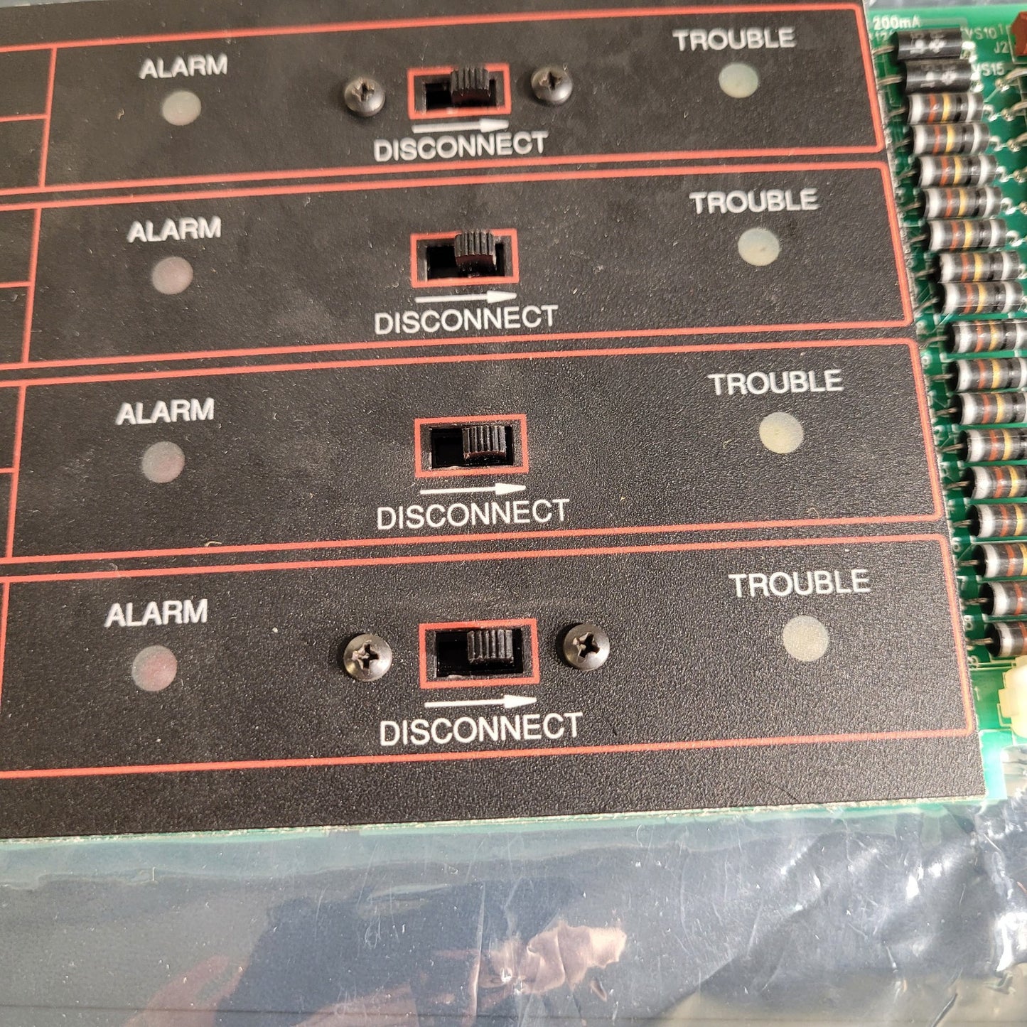 FCI QZU 1120-0470 7200 Fire Alarm Control Board Fire Control Instruments