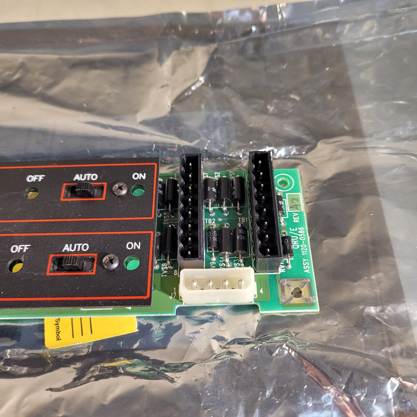 FCI QUR/E 1120-0586 RevA2 7200 Fire Alarm Control Board Fire Control Instruments