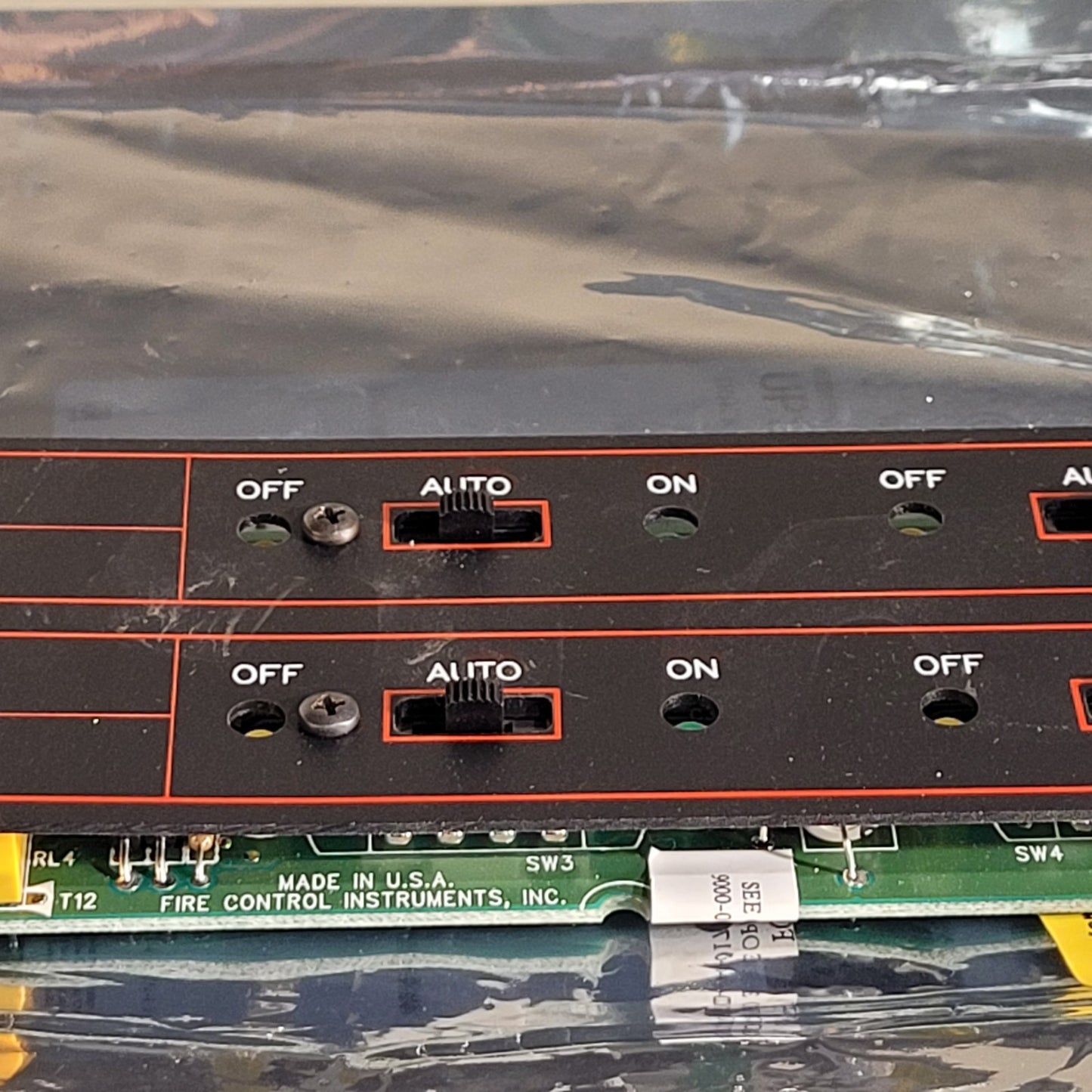 FCI QUR/E 1120-0586 RevA2 7200 Fire Alarm Control Board Fire Control Instruments