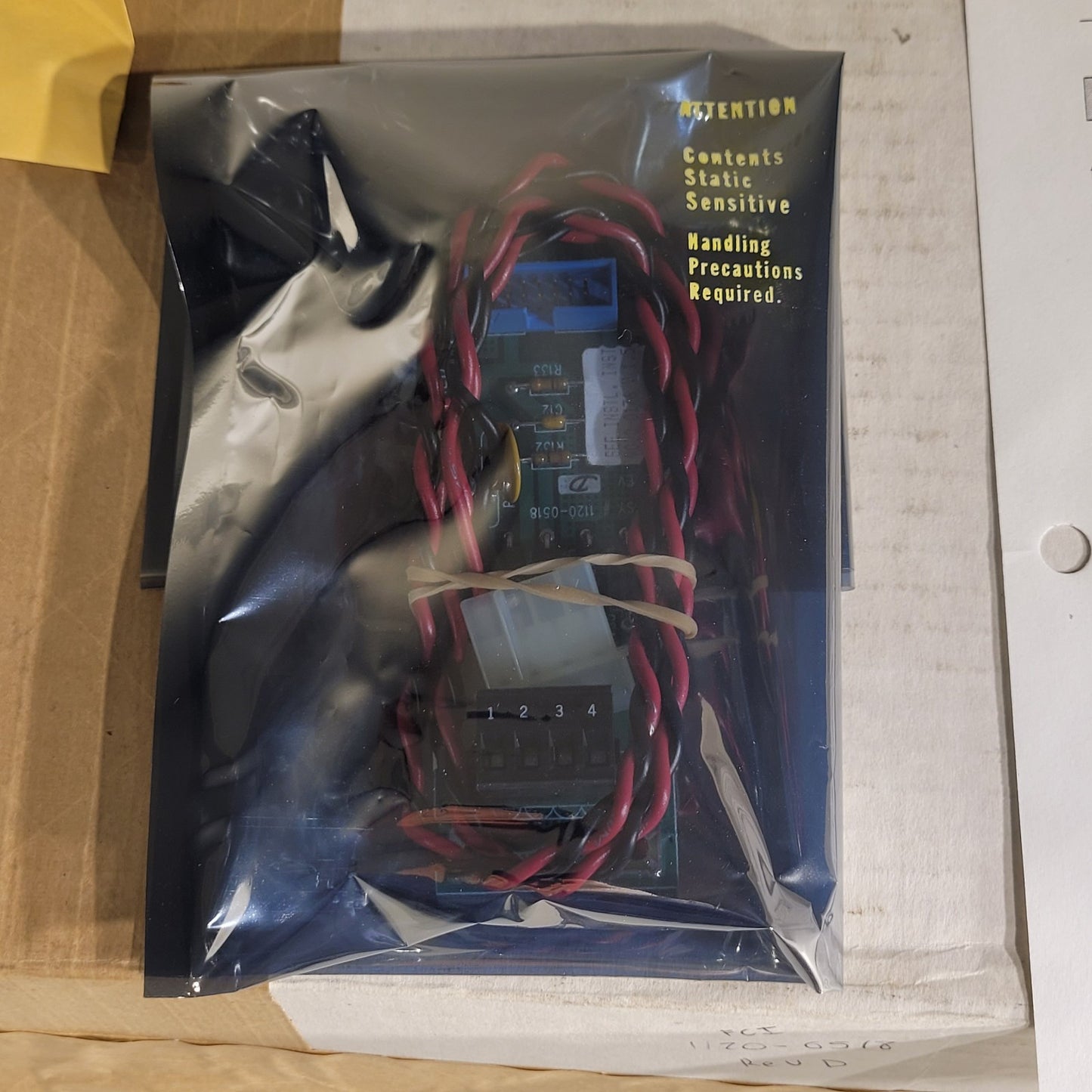 FCI PBA BD 1120-0518 RevD 7200 Fire Alarm Control Board Fire Control Instruments