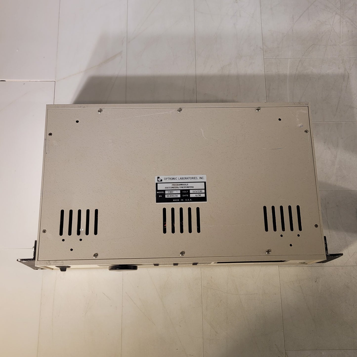 Optronic Laboratories OL 730C Programmable Radiometer and Photometer Controller