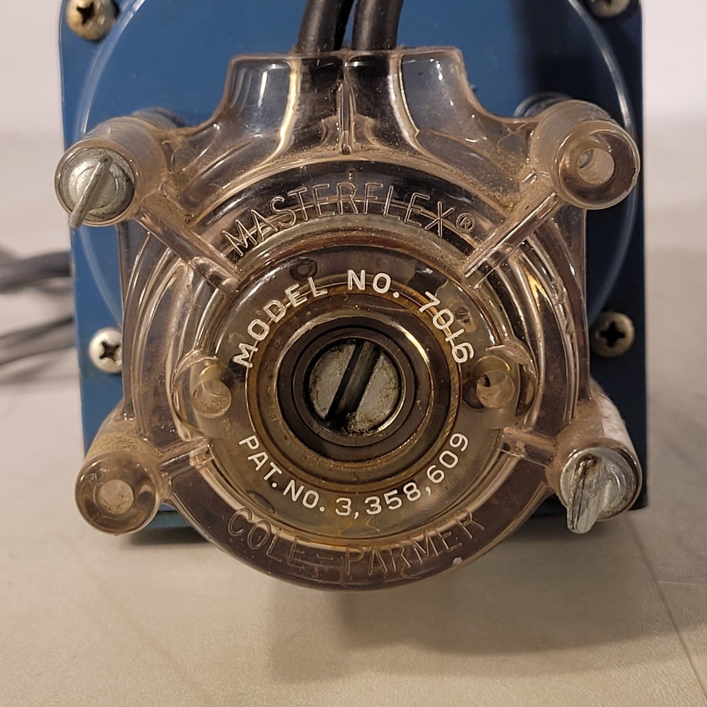 Cole Parmer 7016 Masterflex Motor and Pump Head 3200RPM Universal Electric