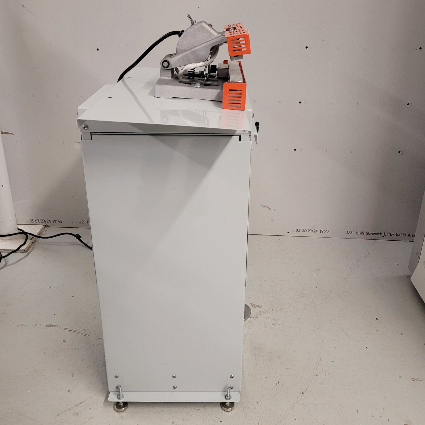Clamco 242B Bench Mounted Heat Bag Sealer 12in Seal Bar Foot Pedal w/ Stand