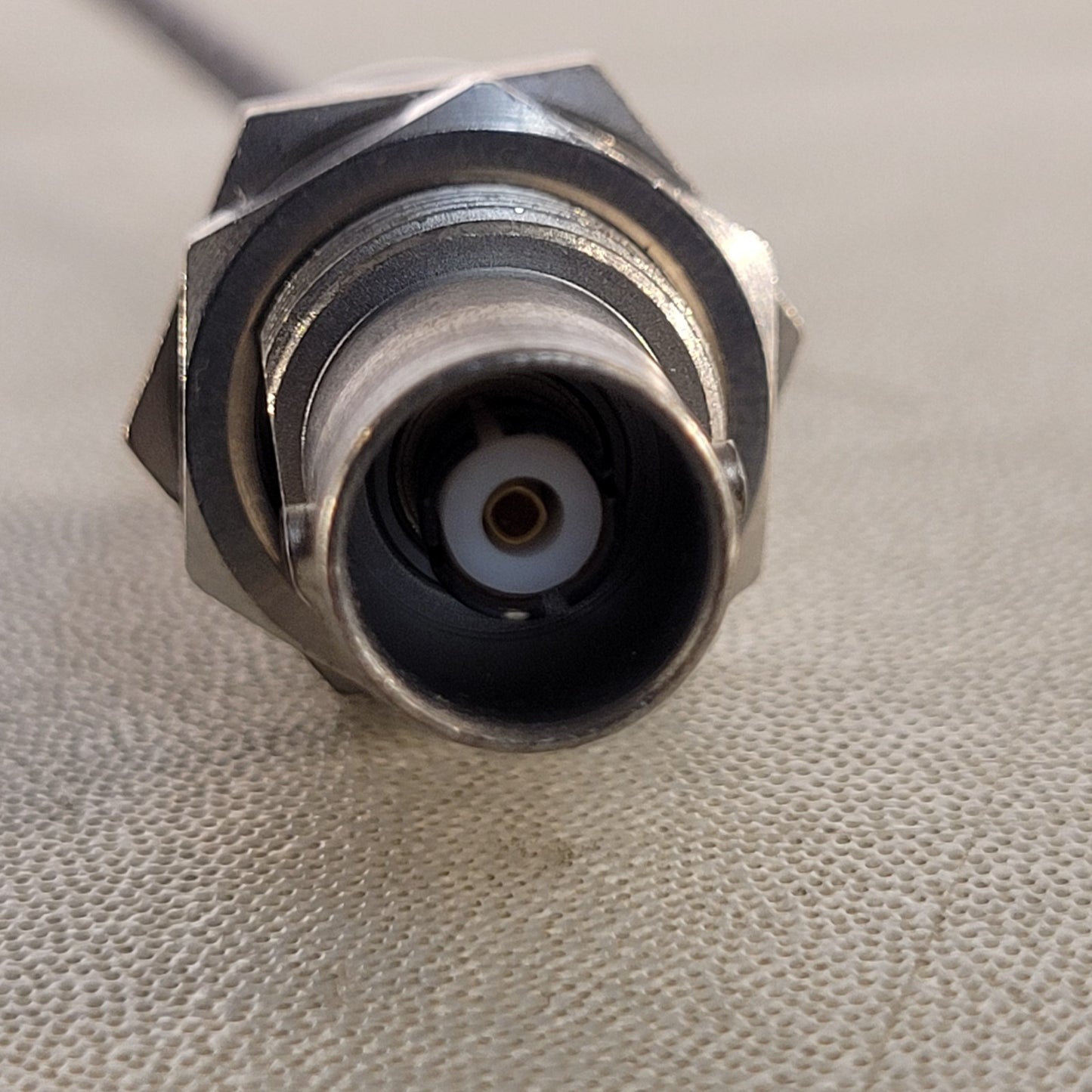 Huber Suhner Male SMA To Female BNC Cable 1ft Mini Jumper Patch Adapter