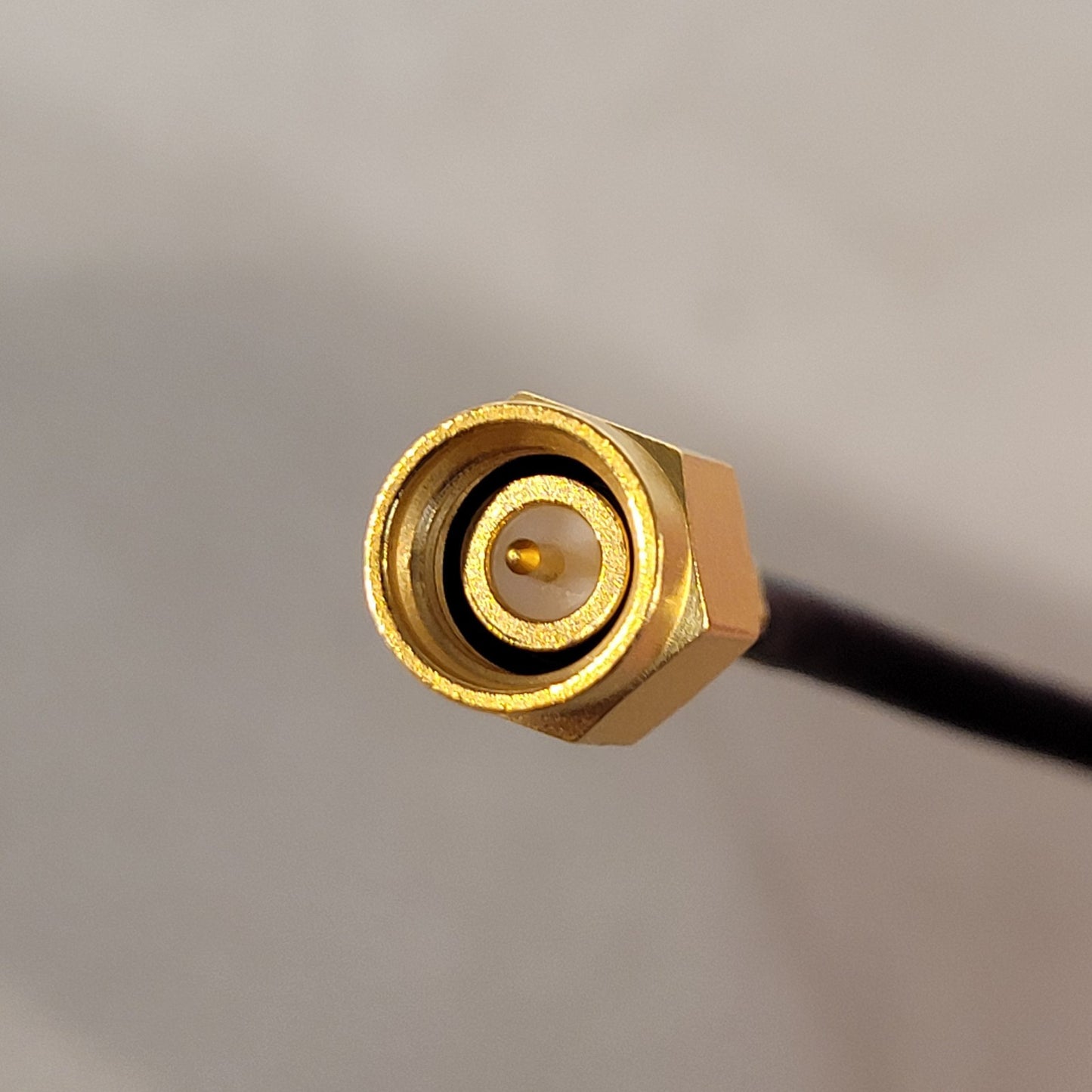 Huber Suhner Male SMA To Female BNC Cable 1ft Mini Jumper Patch Adapter