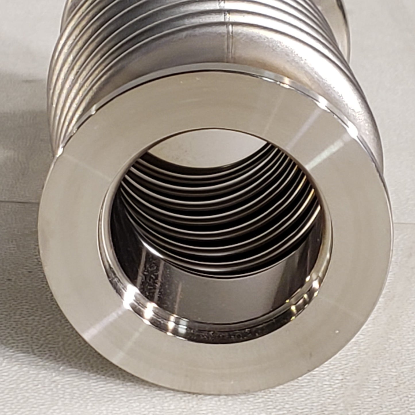 ISO KF25 NW25 Bellows Hose 3in Long High Vacuum Stainless Steel