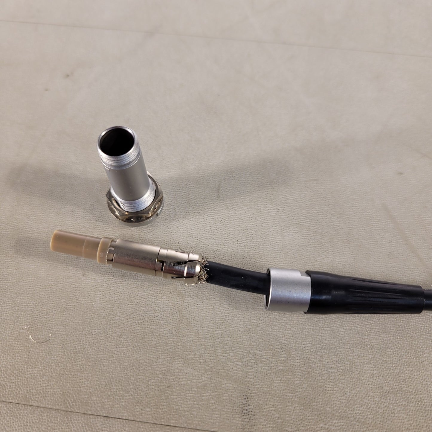 Lemo PFG.1B 5-Pin Connector One Side Cut Cable