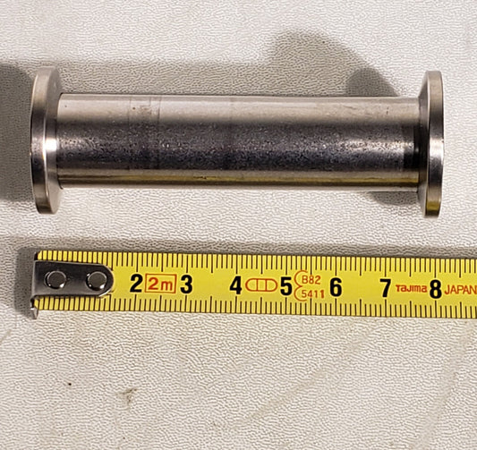 ISO KF16 NW16 QF16 Full Nipple High Vacuum Adapter 8mm 3.2" Long Stainless Steel