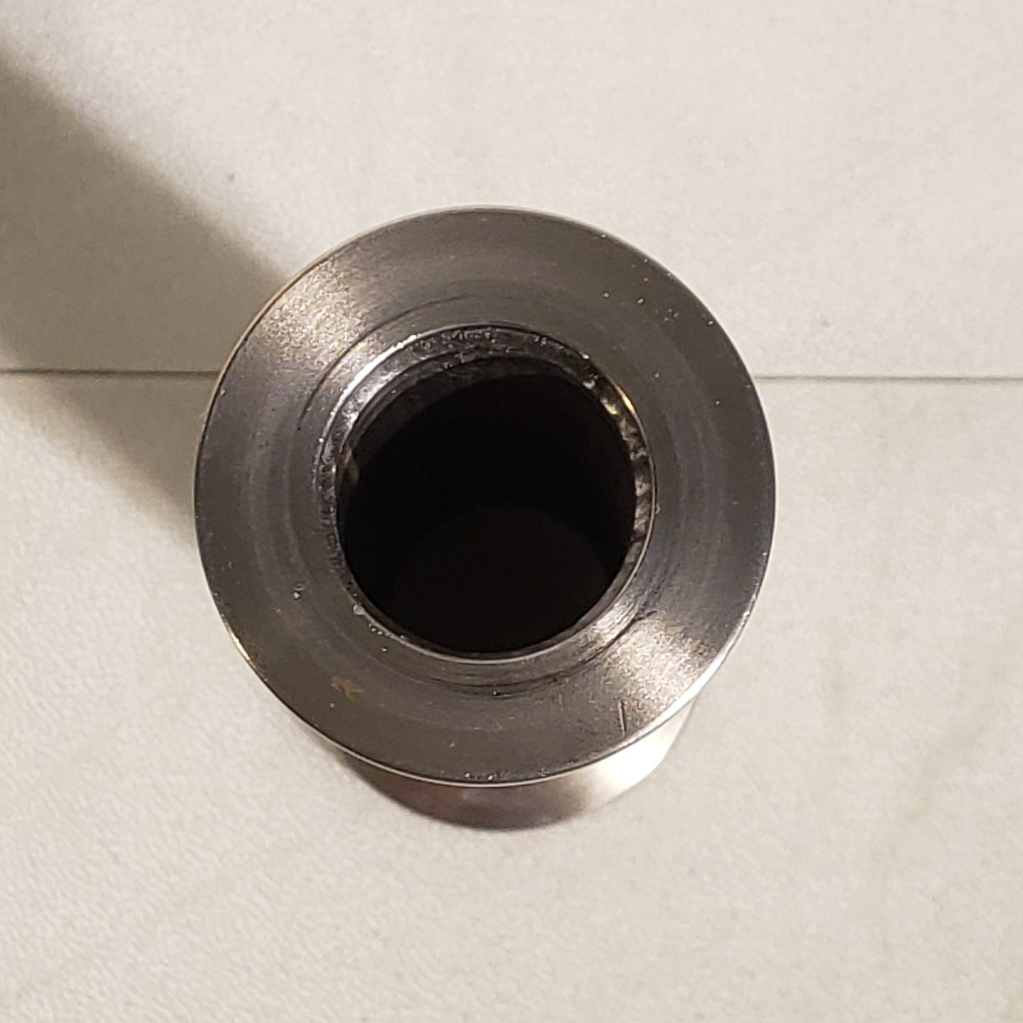 ISO KF16 NW16 QF16 Full Nipple High Vacuum Adapter 8mm 3.2" Long Stainless Steel