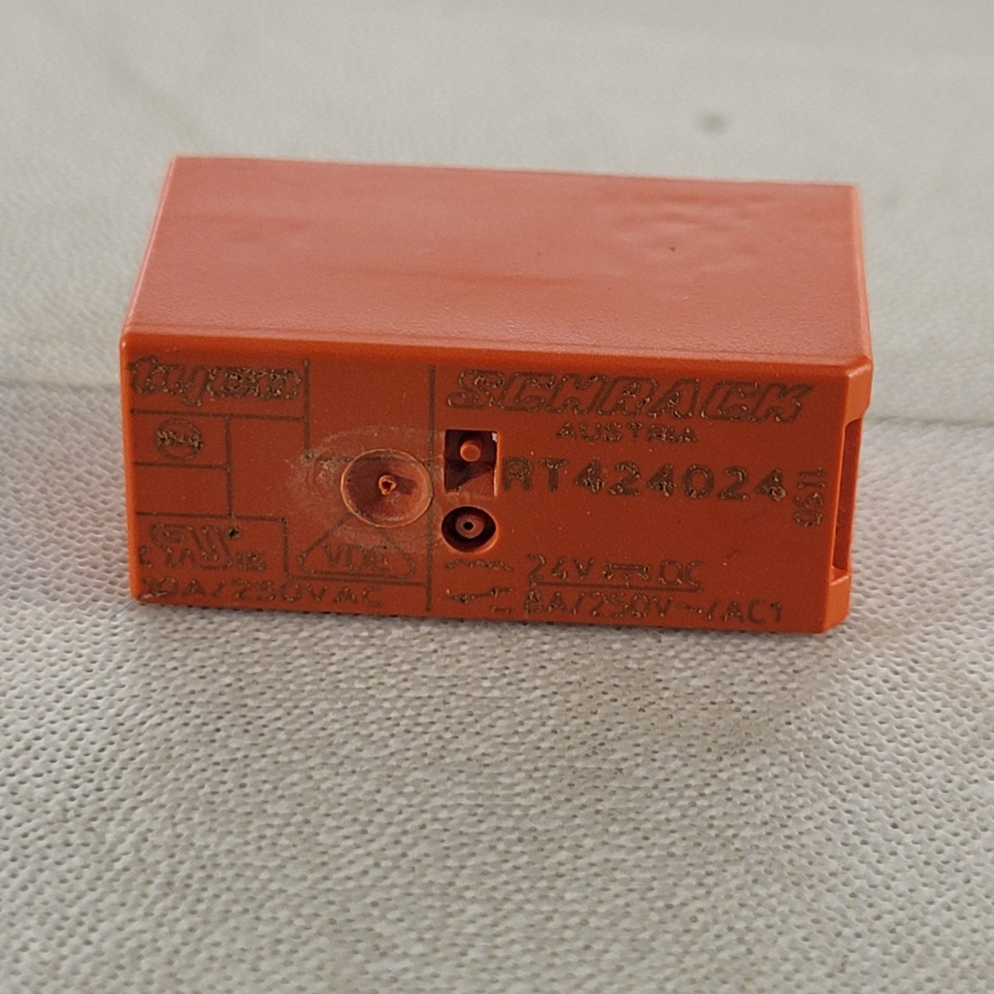 Schrack Relay RT424024 General Purpose Relay 24VDC 8A