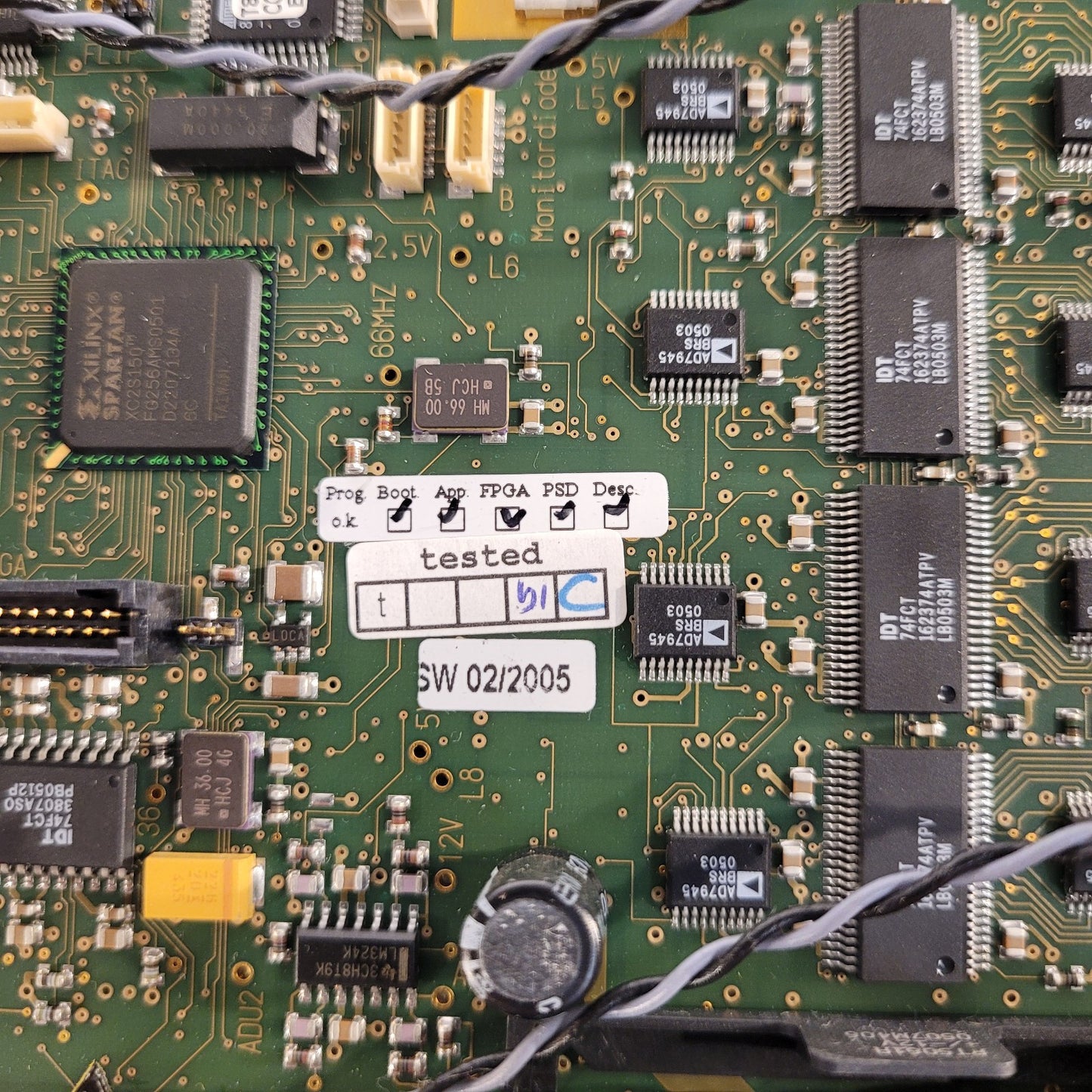 Carl Zeiss LSM510 Front IO Board Epsa 000000-1282-307V3 Control PCB