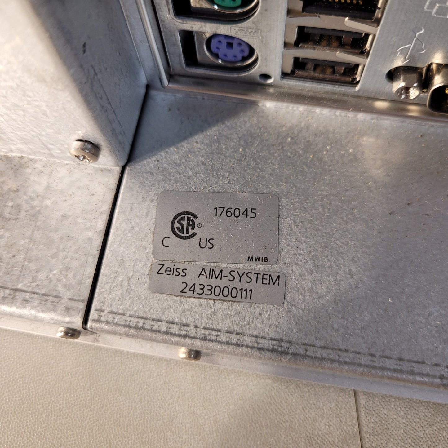 Carl Zeiss LSM510 Laser Module Control Computer Gigastar IO Board Motherboard