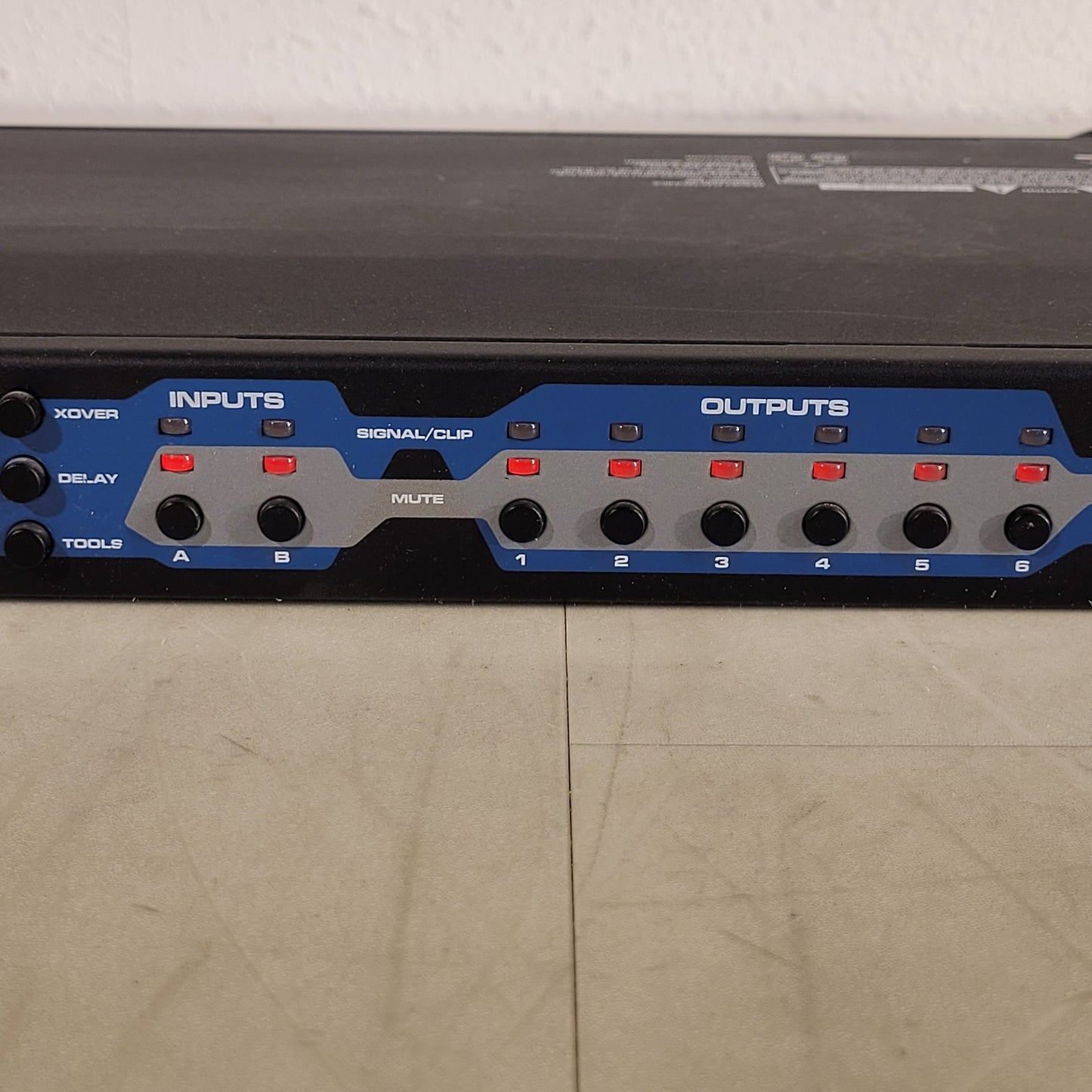 Peavey VSX 26 32-Bit Digital Loudspeaker Processor Management System 6 Outputs
