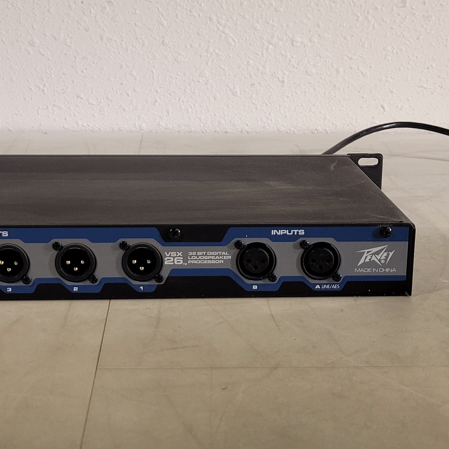 Peavey VSX 26 32-Bit Digital Loudspeaker Processor Management System 6 Outputs