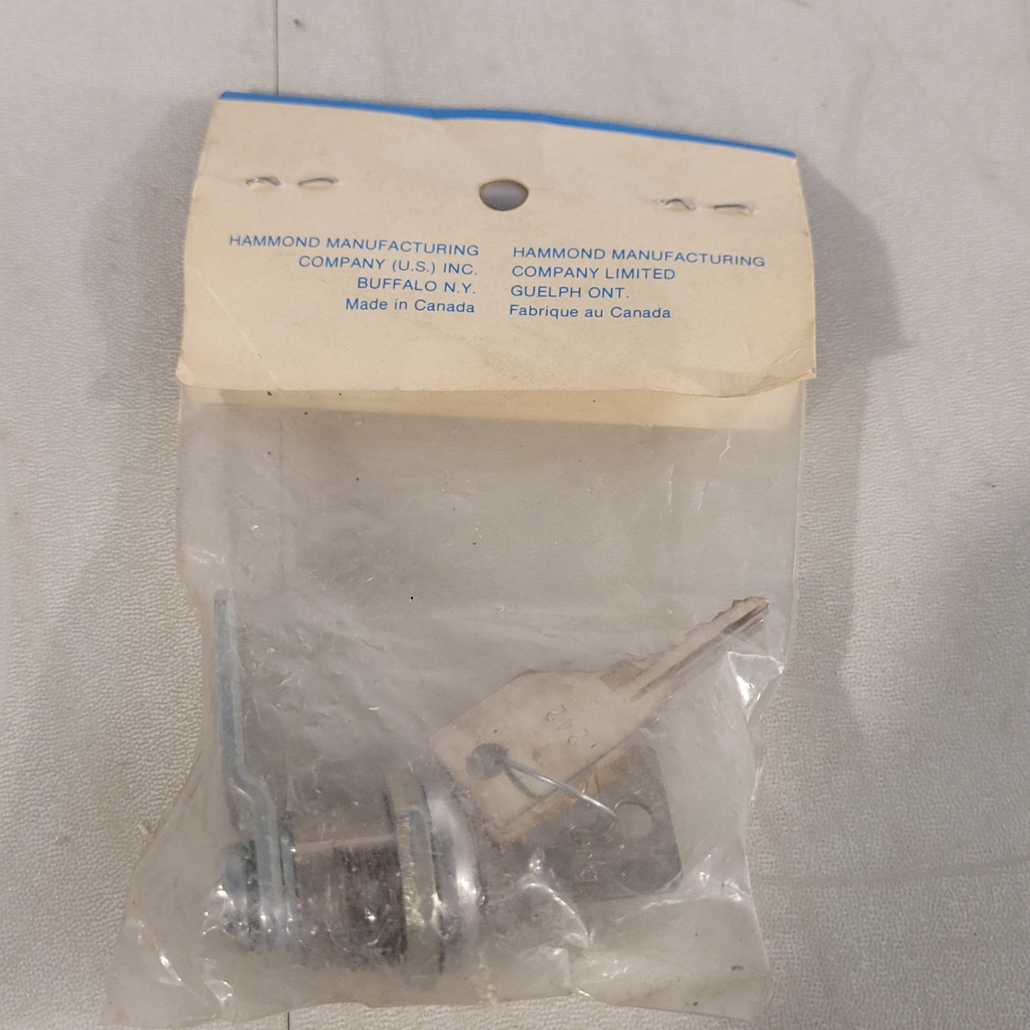 Hammond Manufacturing 1427BK Flush Lock Reversible Cam Camo
