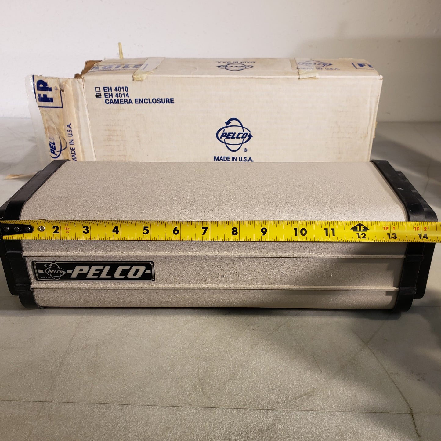 Peleco NEMA 3R Camera Enclosure Beige With Hardware One Side Clear Outside