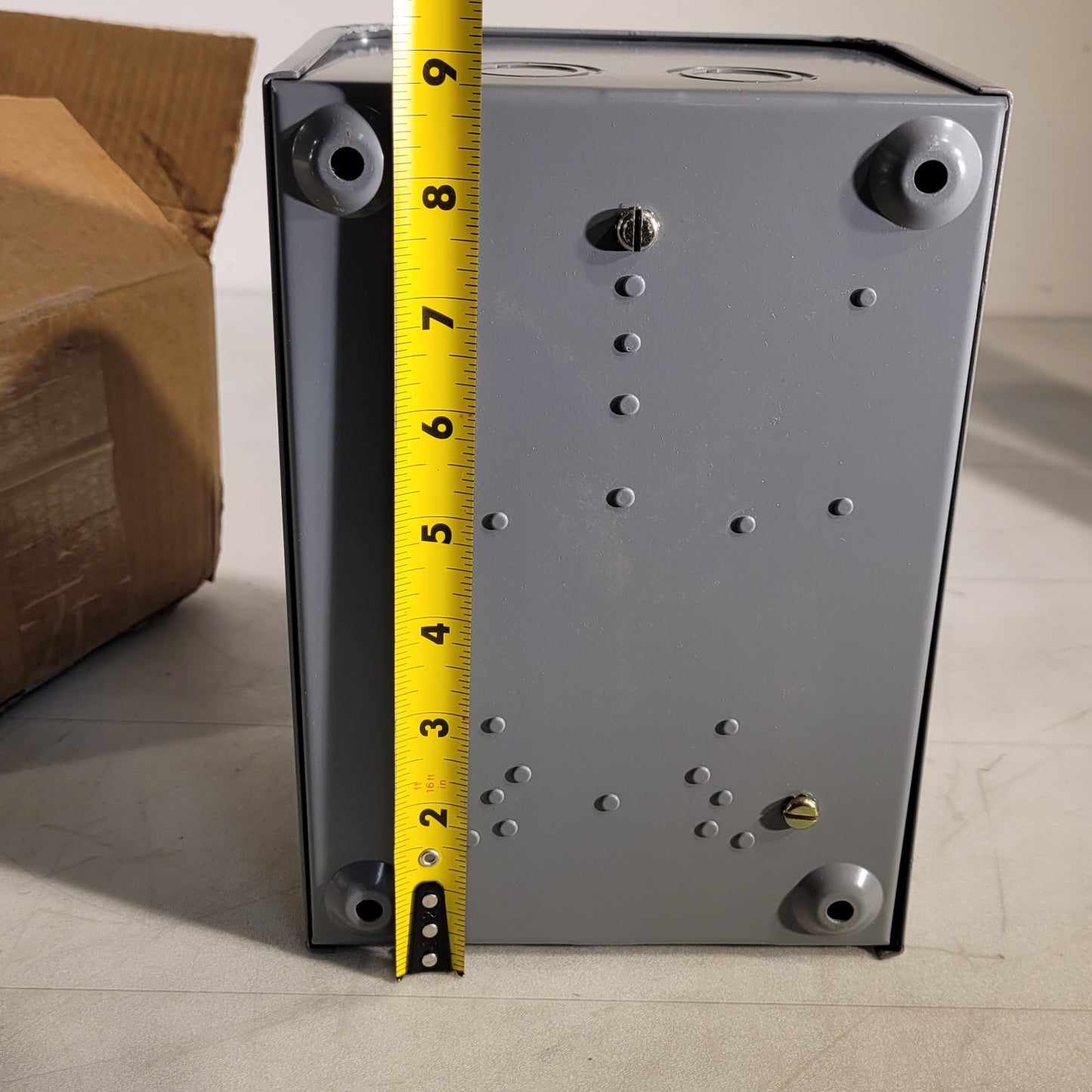 Square D CV13 Class 8865 Converter Unit 72517 Series A Grey Electrical Box